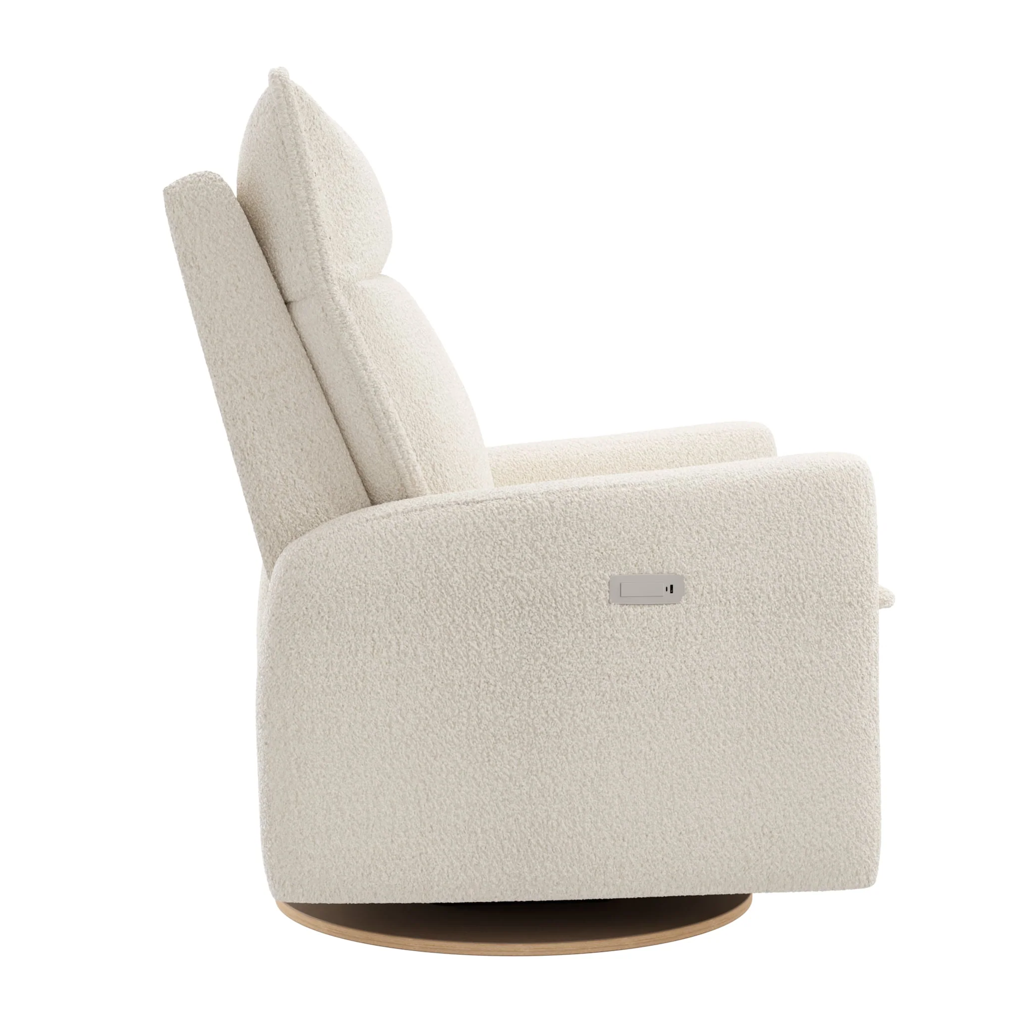 Fauteuil Berçant et Pivotant Arya - Puppy Pearl avec Mécanisme Électrique - Image 4