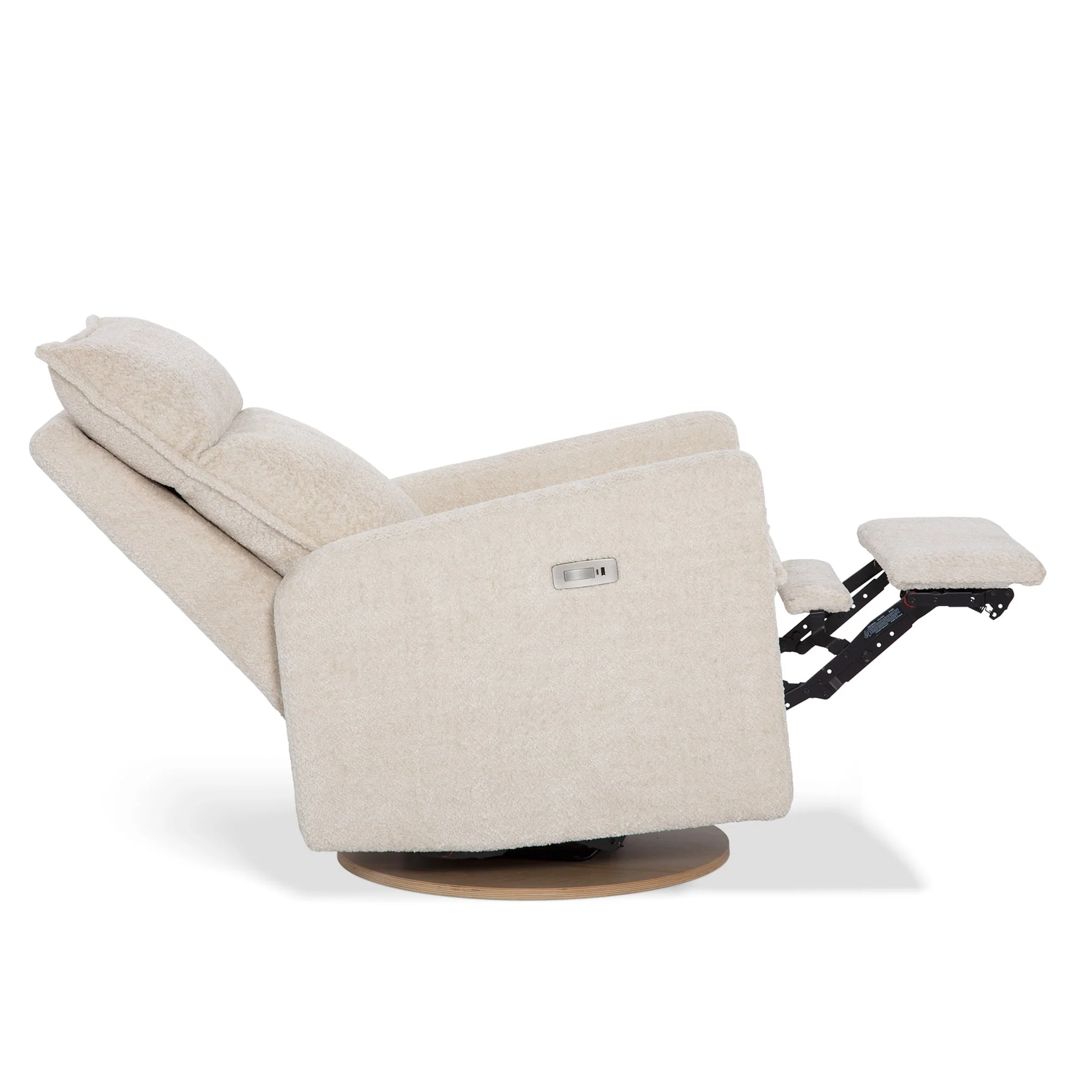 Fauteuil Berçant et Pivotant Arya - Puppy Sand avec Mécanisme Électrique - Image 8
