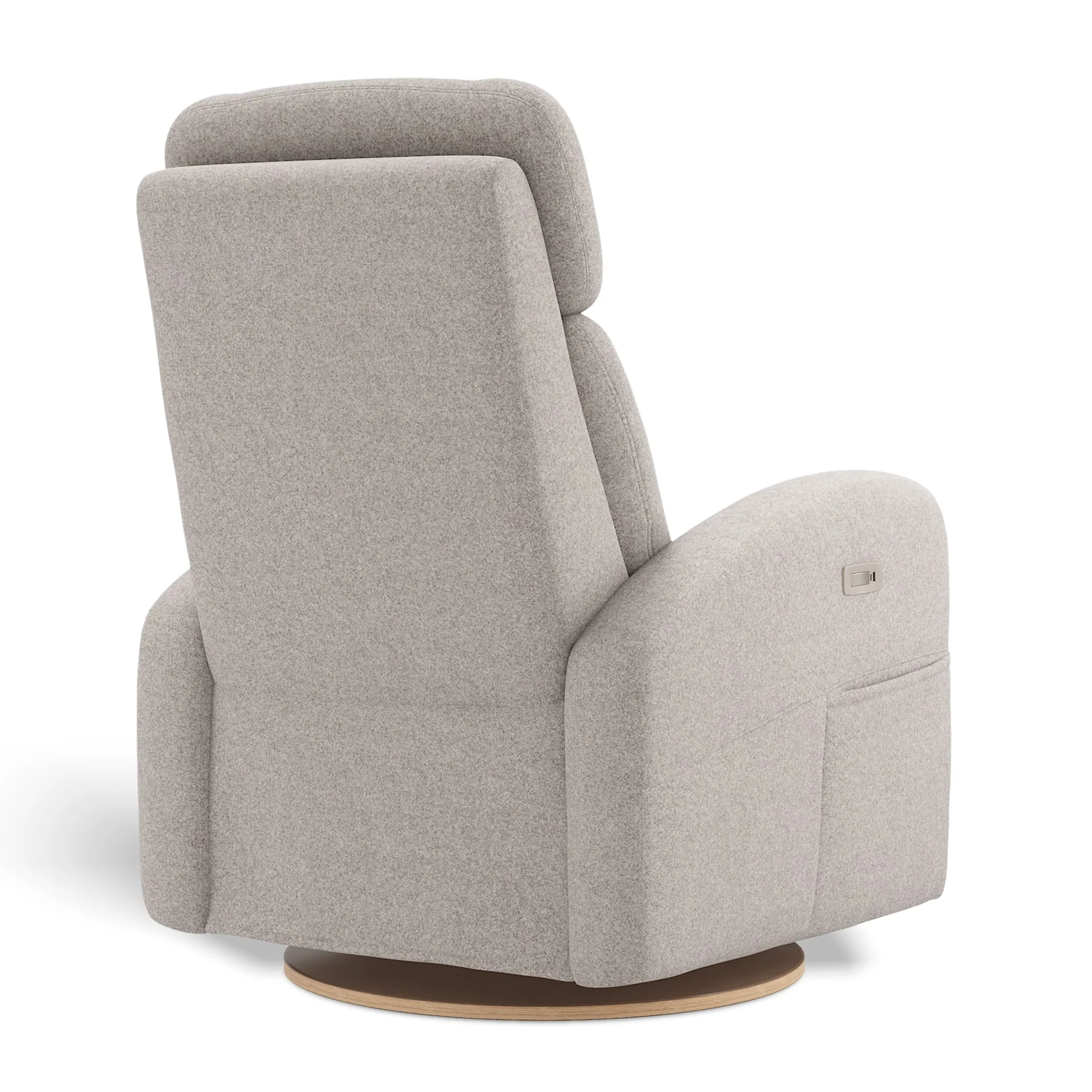 Fauteuil Berçant Inclinable Pivotant Hailey Arlo Pearl avec Mécanisme Électrique - Image 4