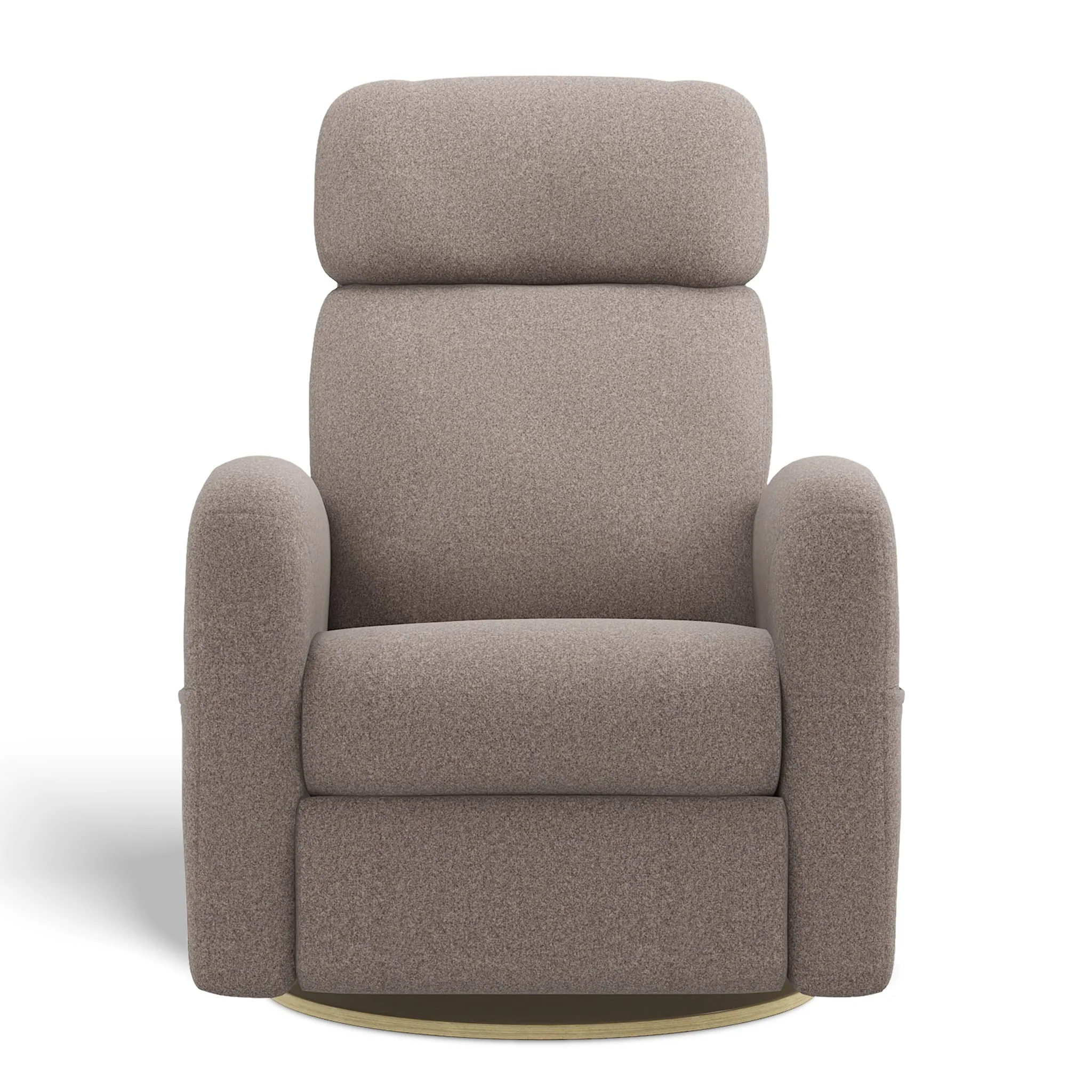 Fauteuil Berçant Inclinable Pivotant Hailey Arlo Beige avec Mécanisme Électrique - Image 2