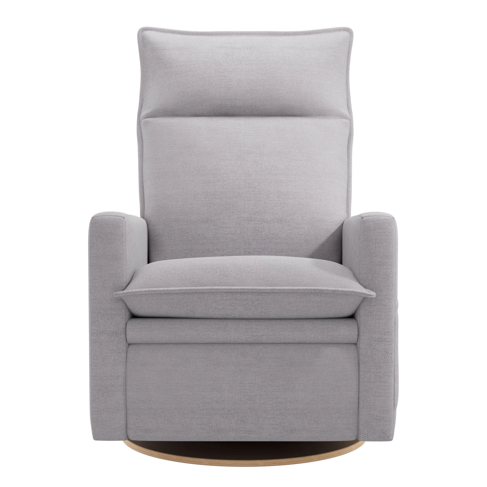 Fauteuil Berçant et Pivotant Arya - Como Dove Gris avec Mécanisme Électrique - Image 2