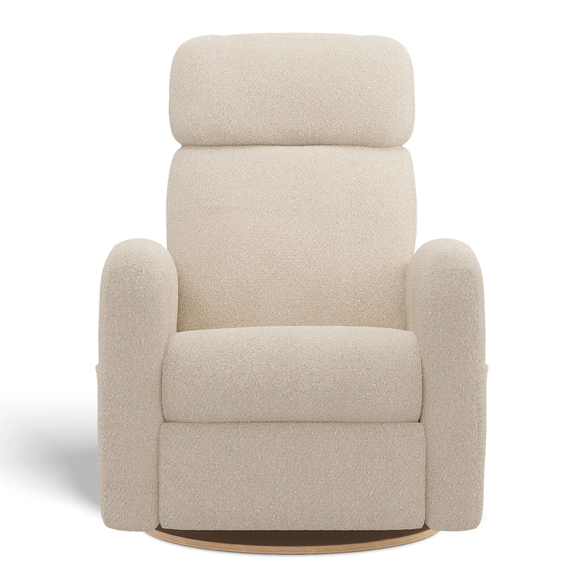 Fauteuil Berçant Inclinable Pivotant Hailey Beyond Sheep Cream avec Mécanisme Électrique - Image 2