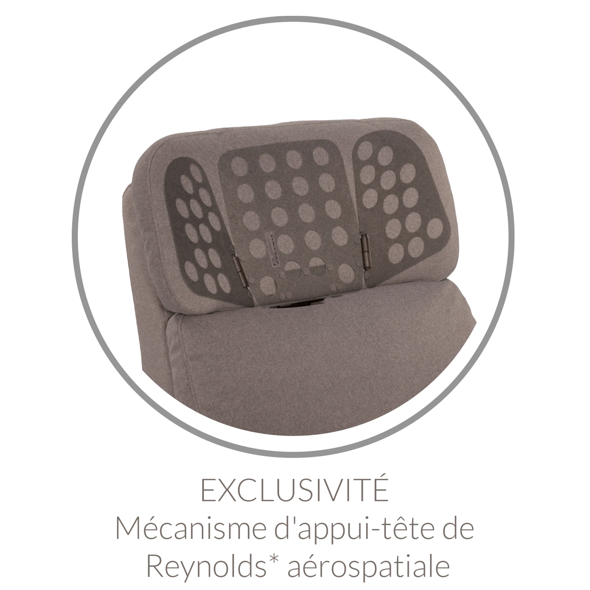 Fauteuil Berçant Inclinable Pivotant Hailey Beyond Sheep Cream avec Mécanisme Électrique - Image 8