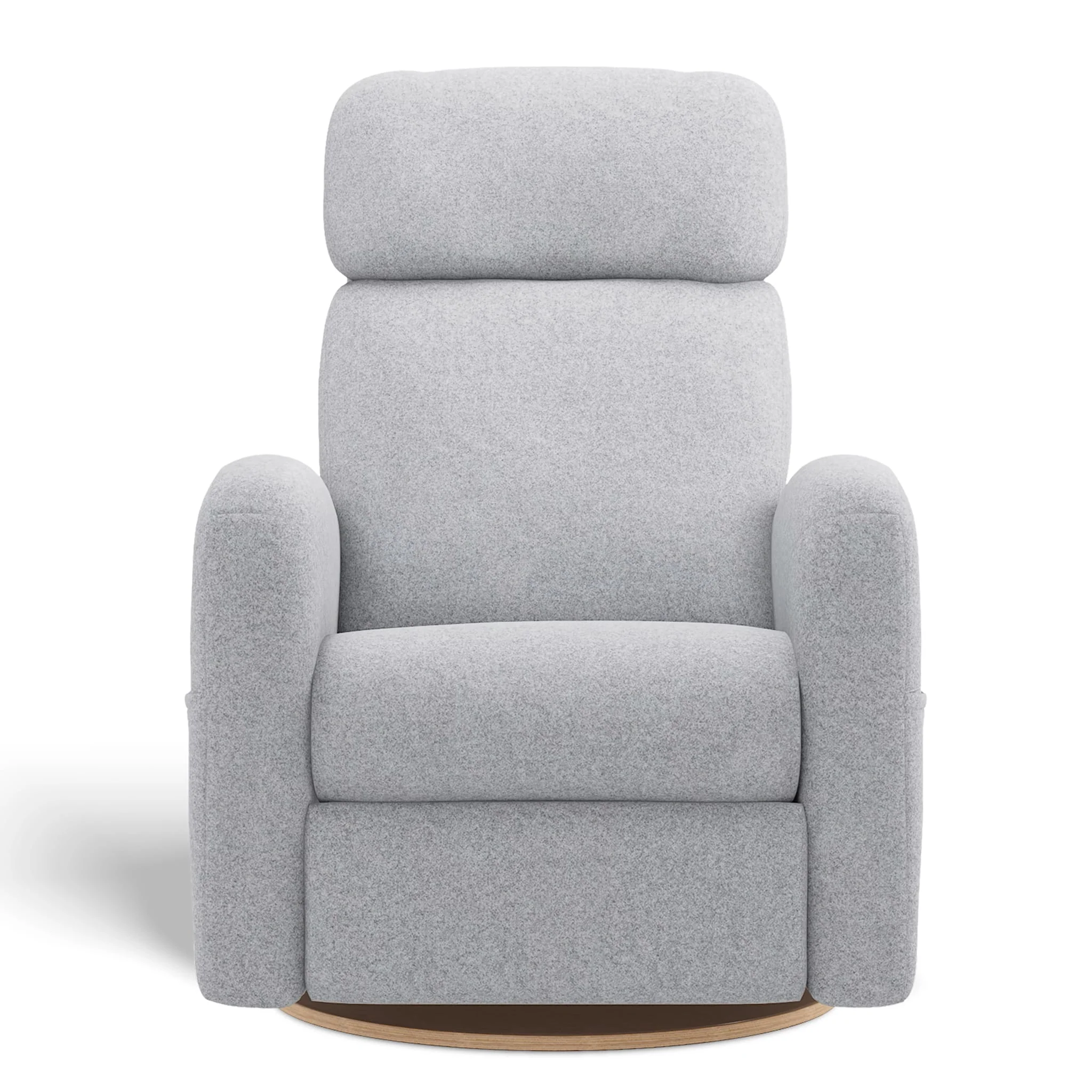 Fauteuil Berçant Inclinable Pivotant Hailey Arlo Heather Silver avec Mécanisme Électrique - Image 2