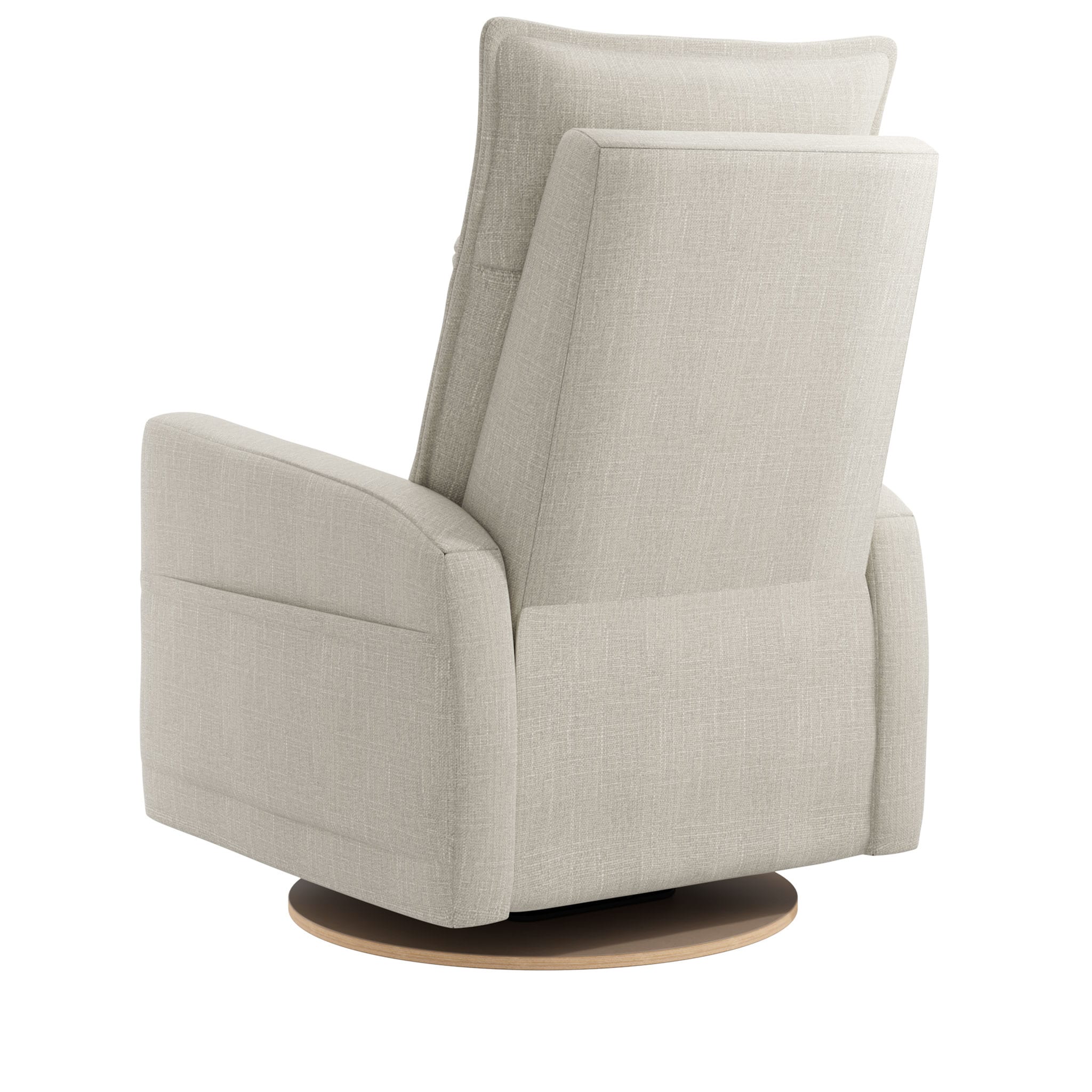 Fauteuil Berçant et Pivotant Arya - Nubia Ivory - Image 3