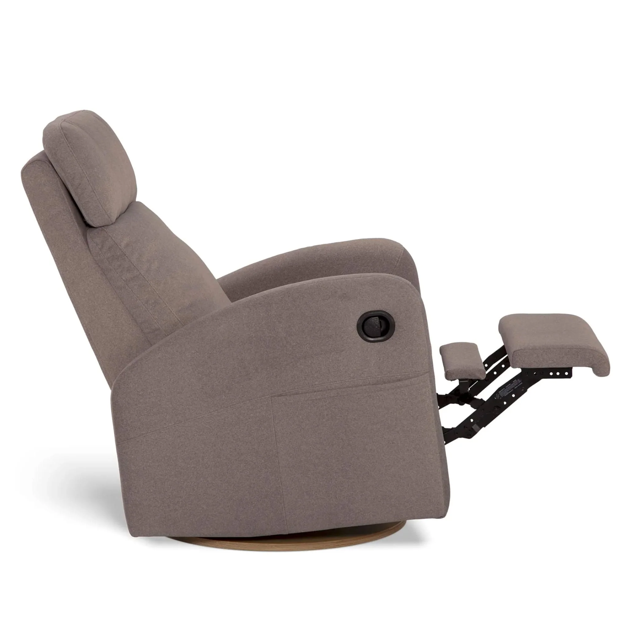 Fauteuil Berçant Inclinable Pivotant Hailey - Arlo Beige - Image 6
