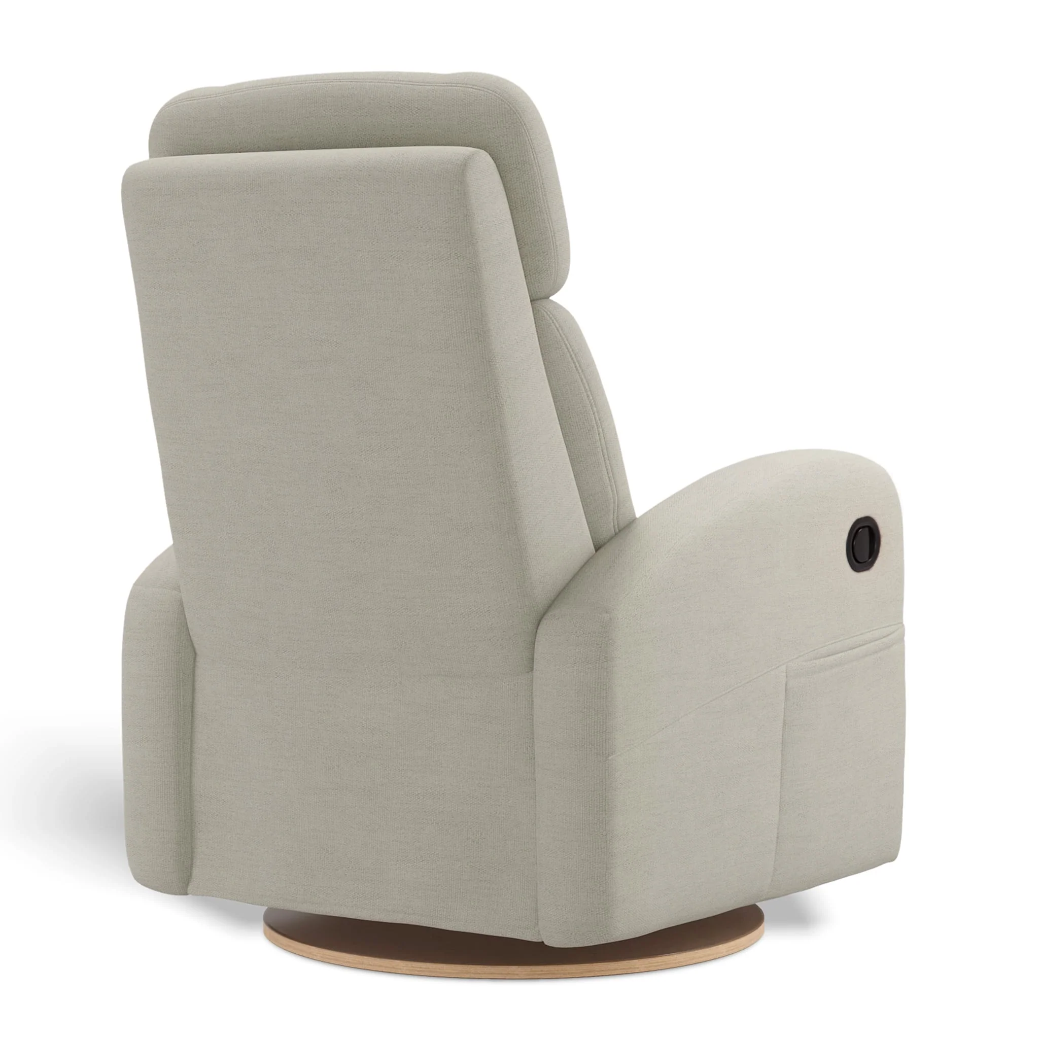 Fauteuil Berçant Inclinable Pivotant Hailey - Como Sand - Image 4