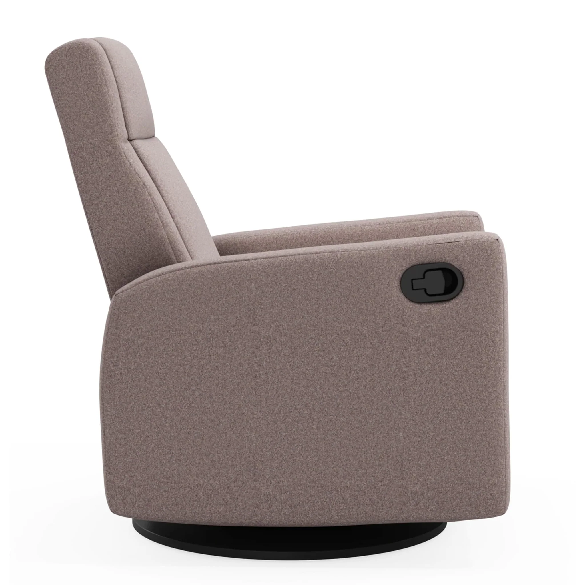 Fauteuil Berçant et Pivotant Nelly - Arlo Beige - Image 3