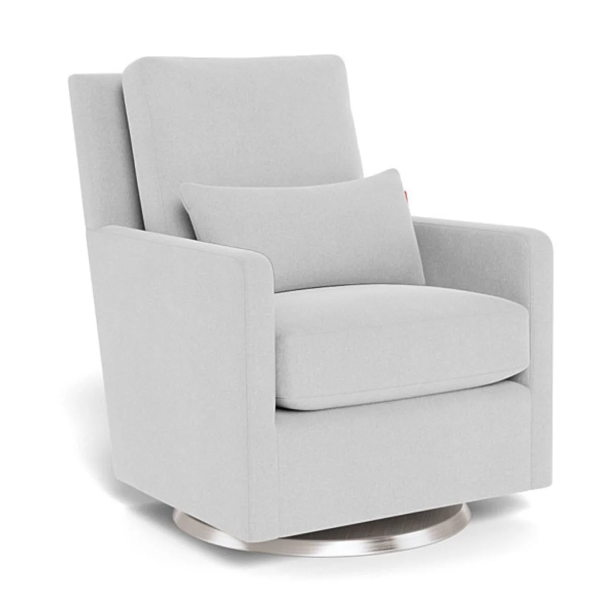 Fauteuil Berçant et Pivotant Como - Ash / Argent