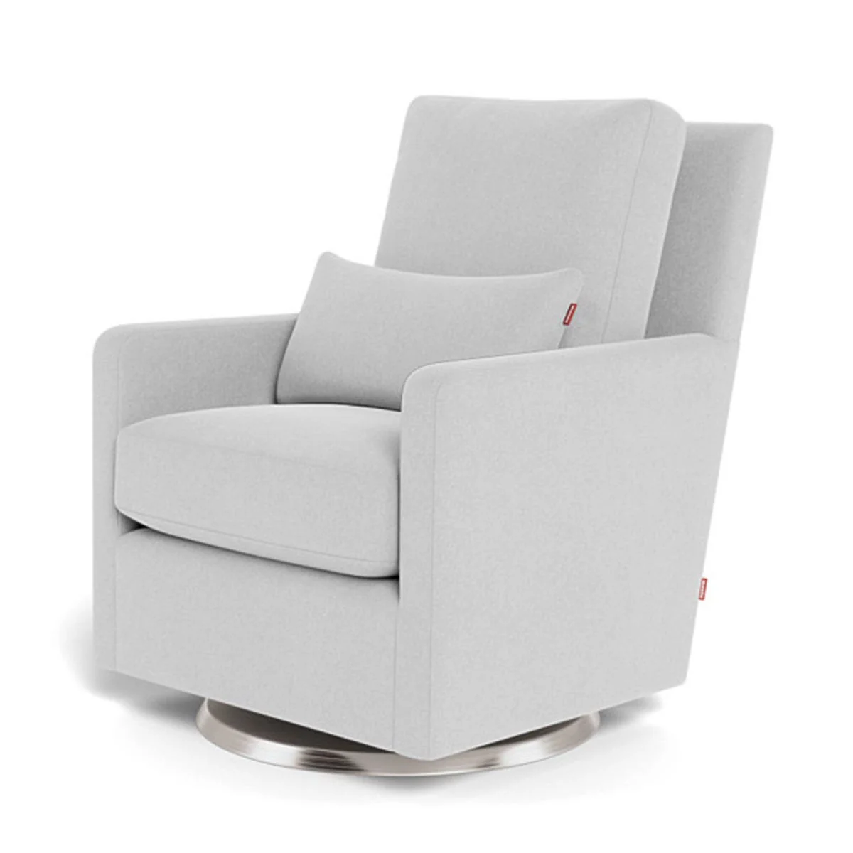 Fauteuil Berçant et Pivotant Como - Ash / Argent - Image 3