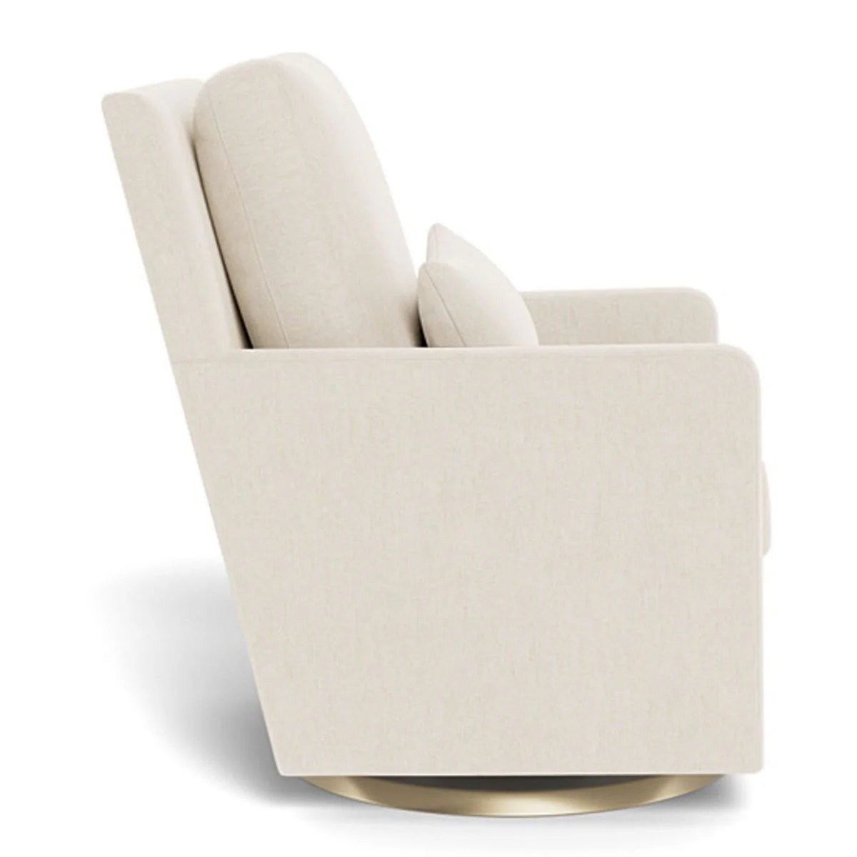 Fauteuil Berçant et Pivotant Como - Dune / Or - Image 2