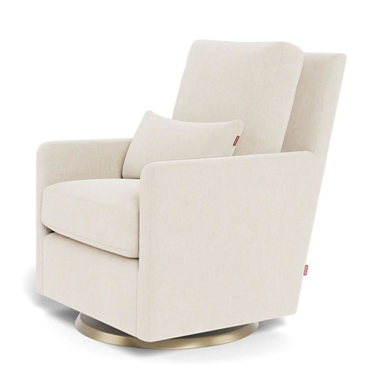 Fauteuil Berçant et Pivotant Como - Dune / Or - Image 4