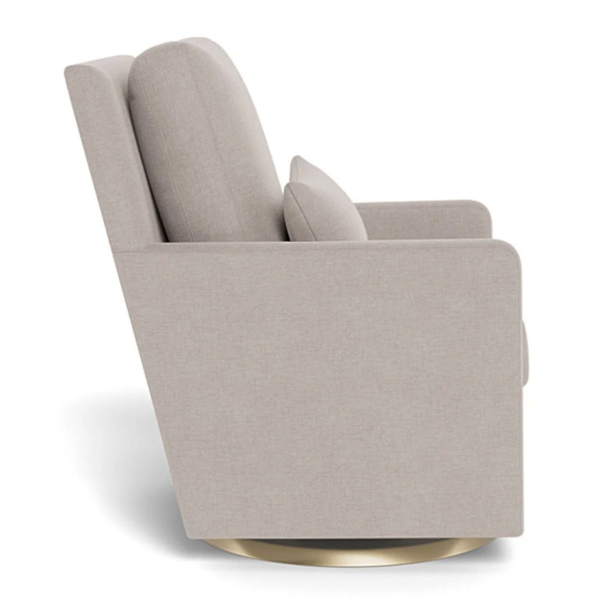 Fauteuil Berçant et Pivotant Como - Sand / Or - Image 3