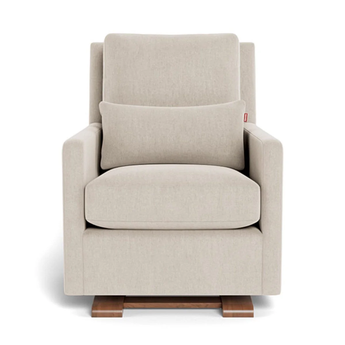 Fauteuil Berçant Como - Noyer / Dune - Image 2