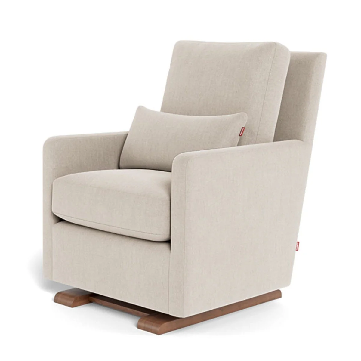 Fauteuil Berçant Como - Noyer / Dune - Image 3