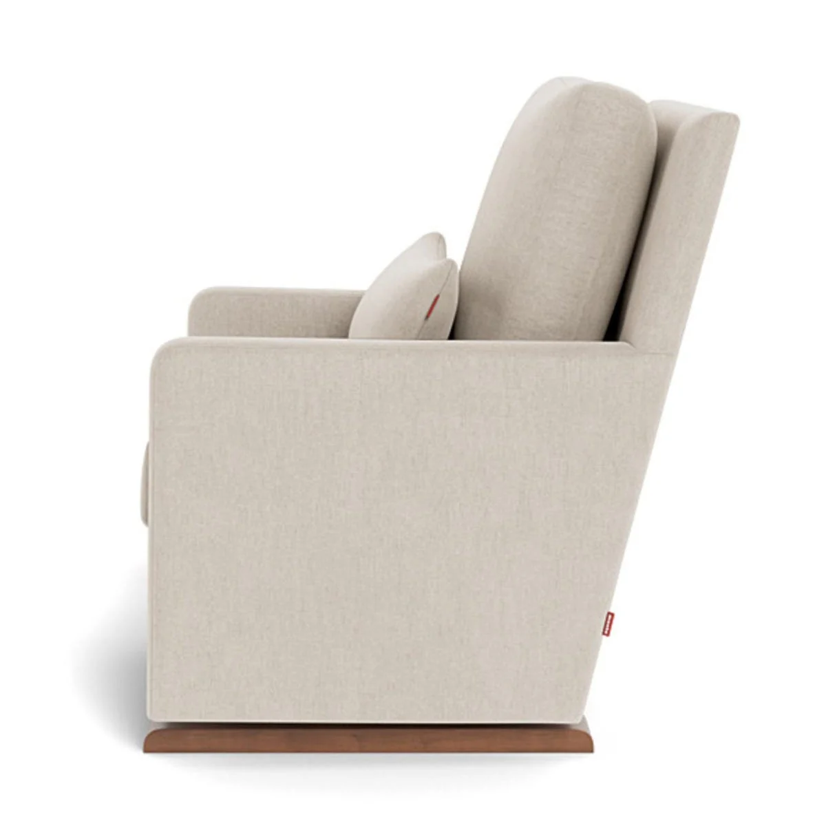 Fauteuil Berçant Como - Noyer / Dune - Image 4