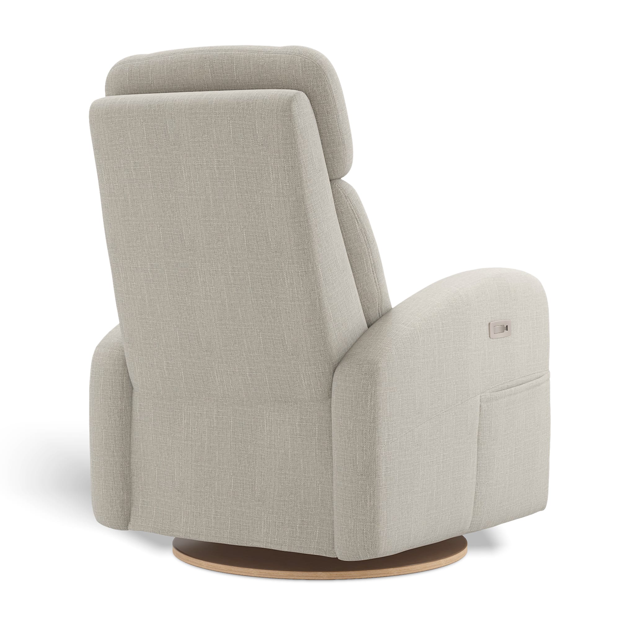 Fauteuil Berçant Inclinable Pivotant Hailey Nubia avec Mécanisme Électrique - Image 4