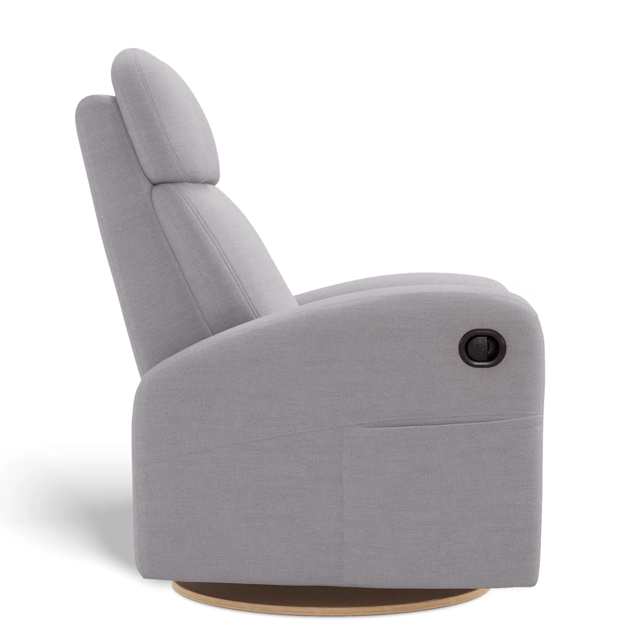Fauteuil Berçant Inclinable Pivotant Hailey - Como Dove Grey - Image 3