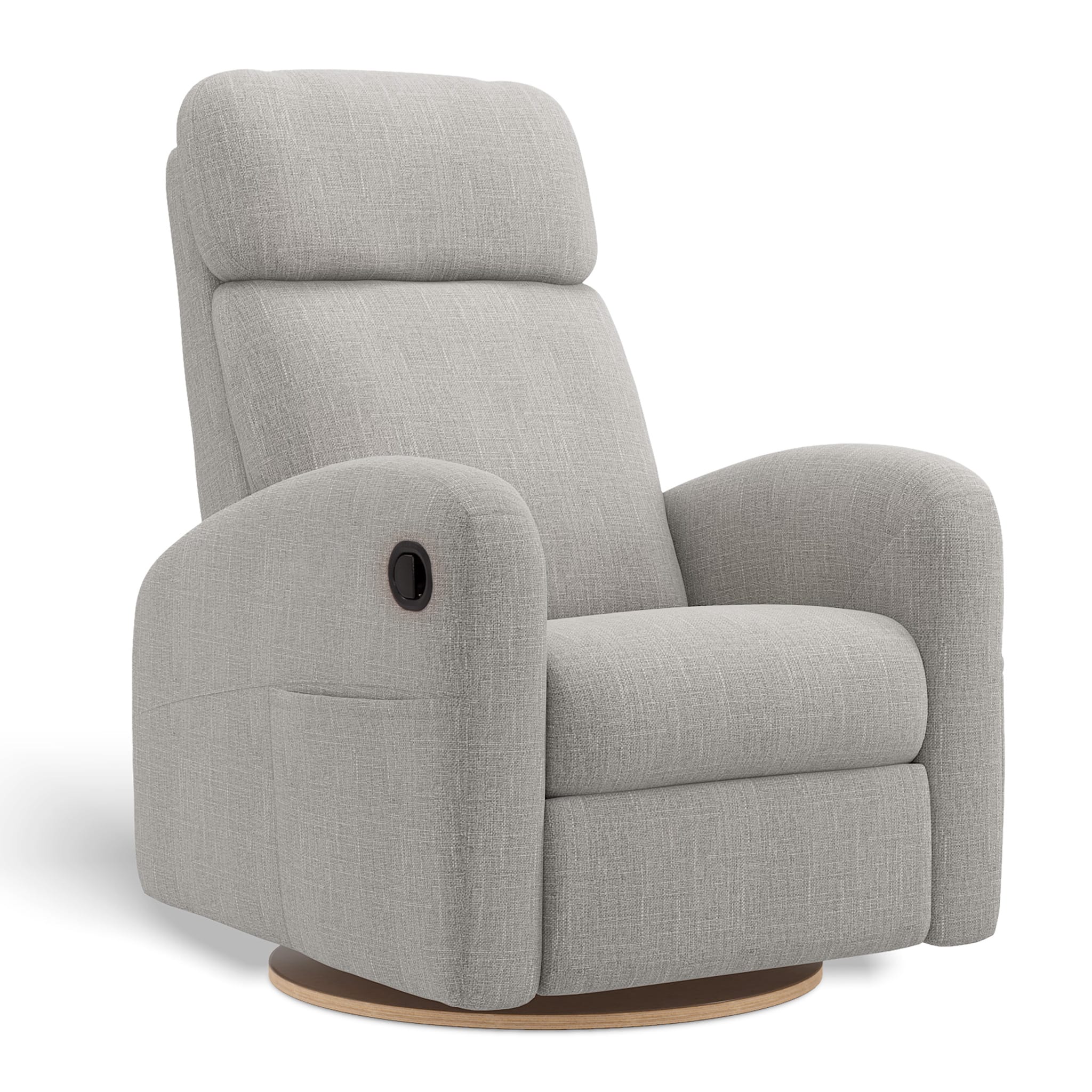 Fauteuil Berçant Inclinable Pivotant Hailey - Nubia Silver