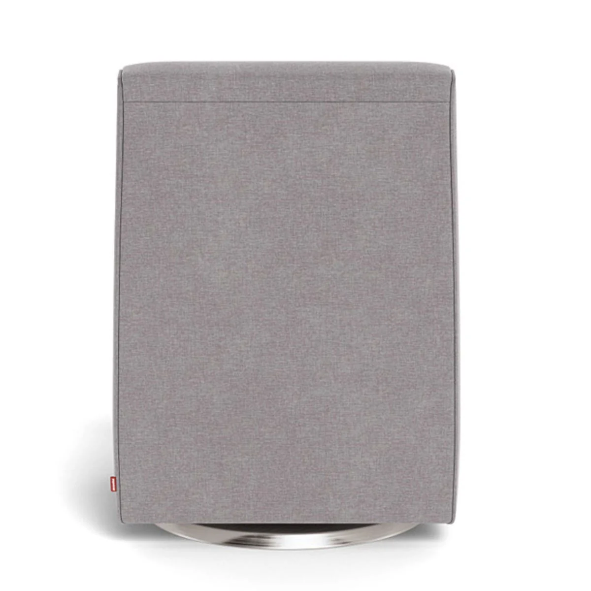 Fauteuil Berçant et Pivotant Luca - Pebble Gris / Argent - Image 4