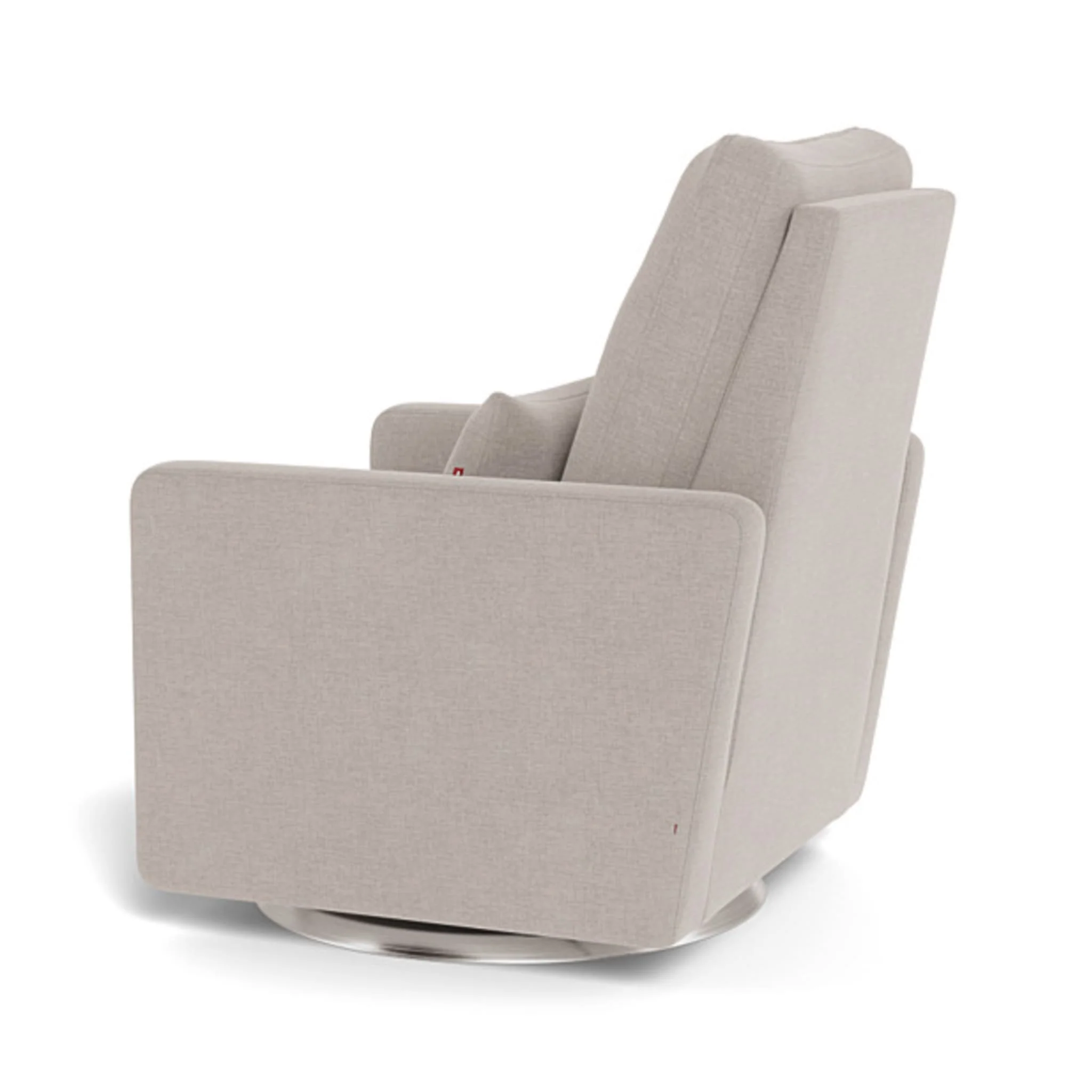 Fauteuil Berçant, Pivotant et Inclinable Matera - Sand / Argent - Image 4