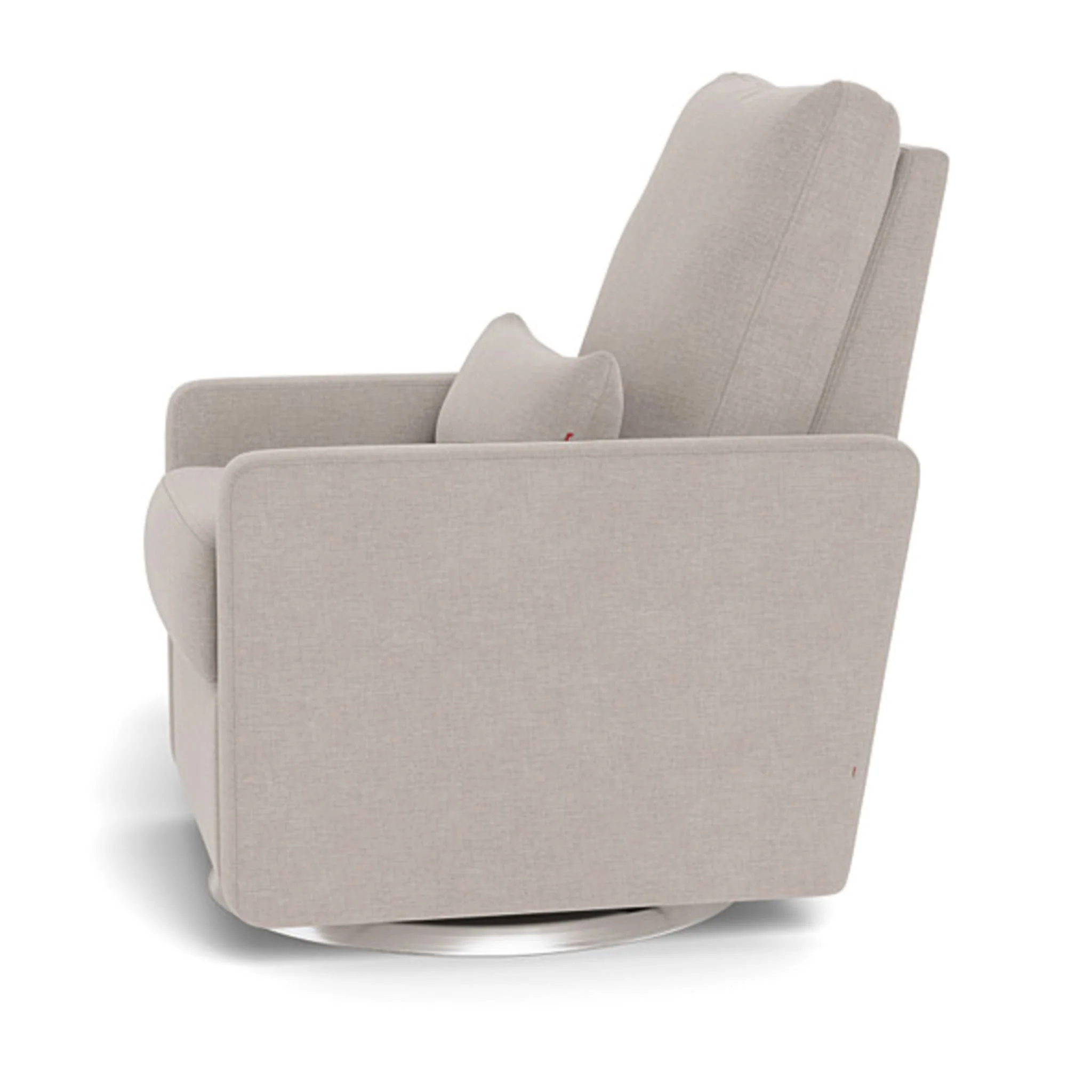Fauteuil Berçant, Pivotant et Inclinable Matera - Sand / Argent - Image 5