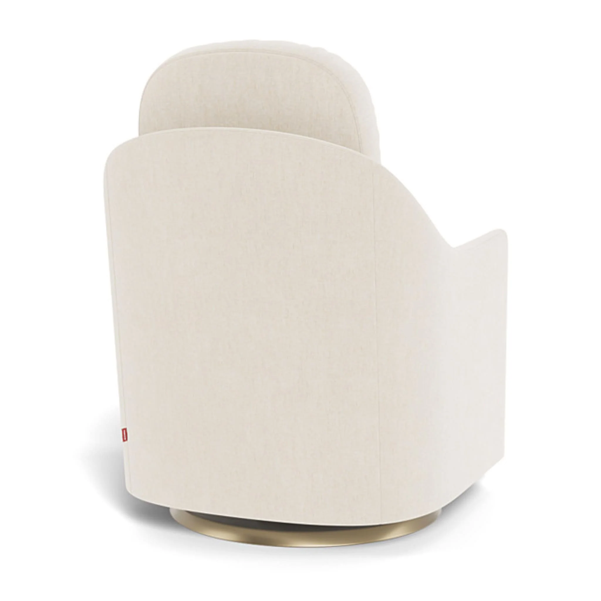 Fauteuil Berçant et Pivotant Nessa - Dune / Or - Image 3