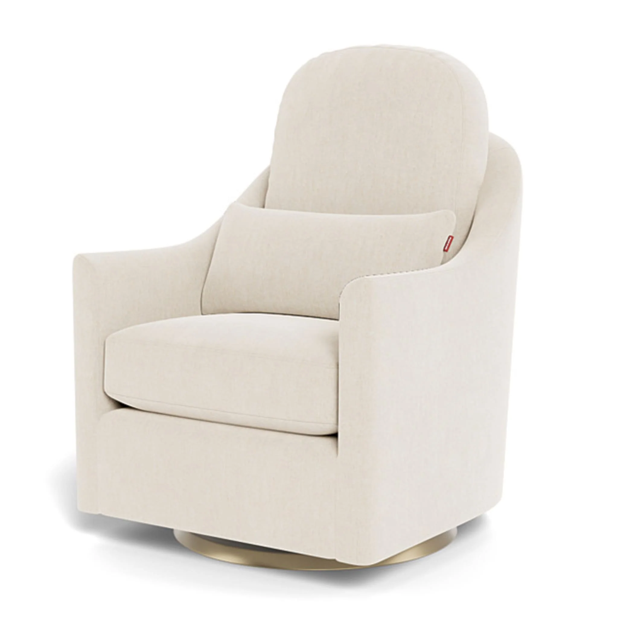 Fauteuil Berçant et Pivotant Nessa - Dune / Or - Image 6