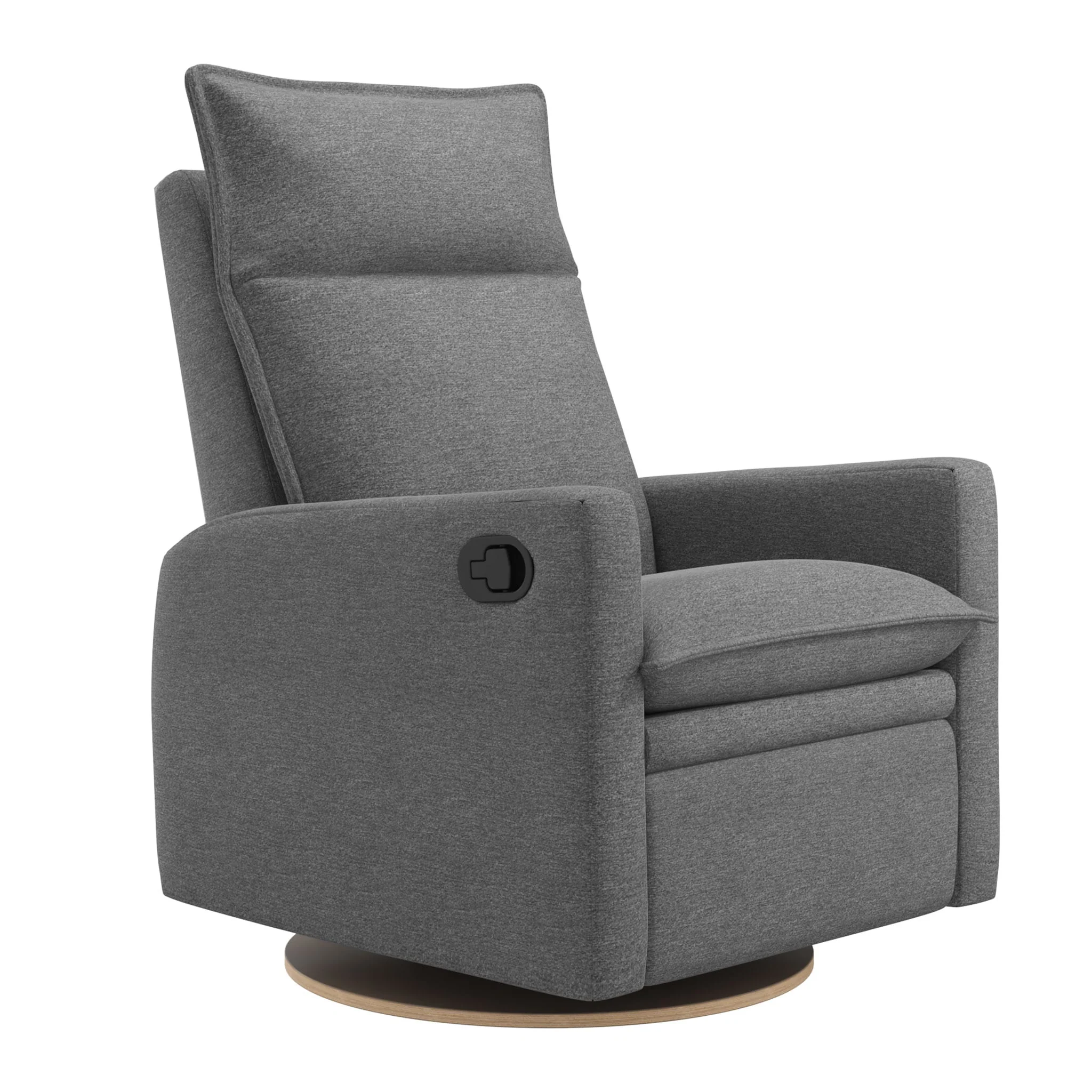 Fauteuil Berçant et Pivotant Arya - Nexus Charcoal