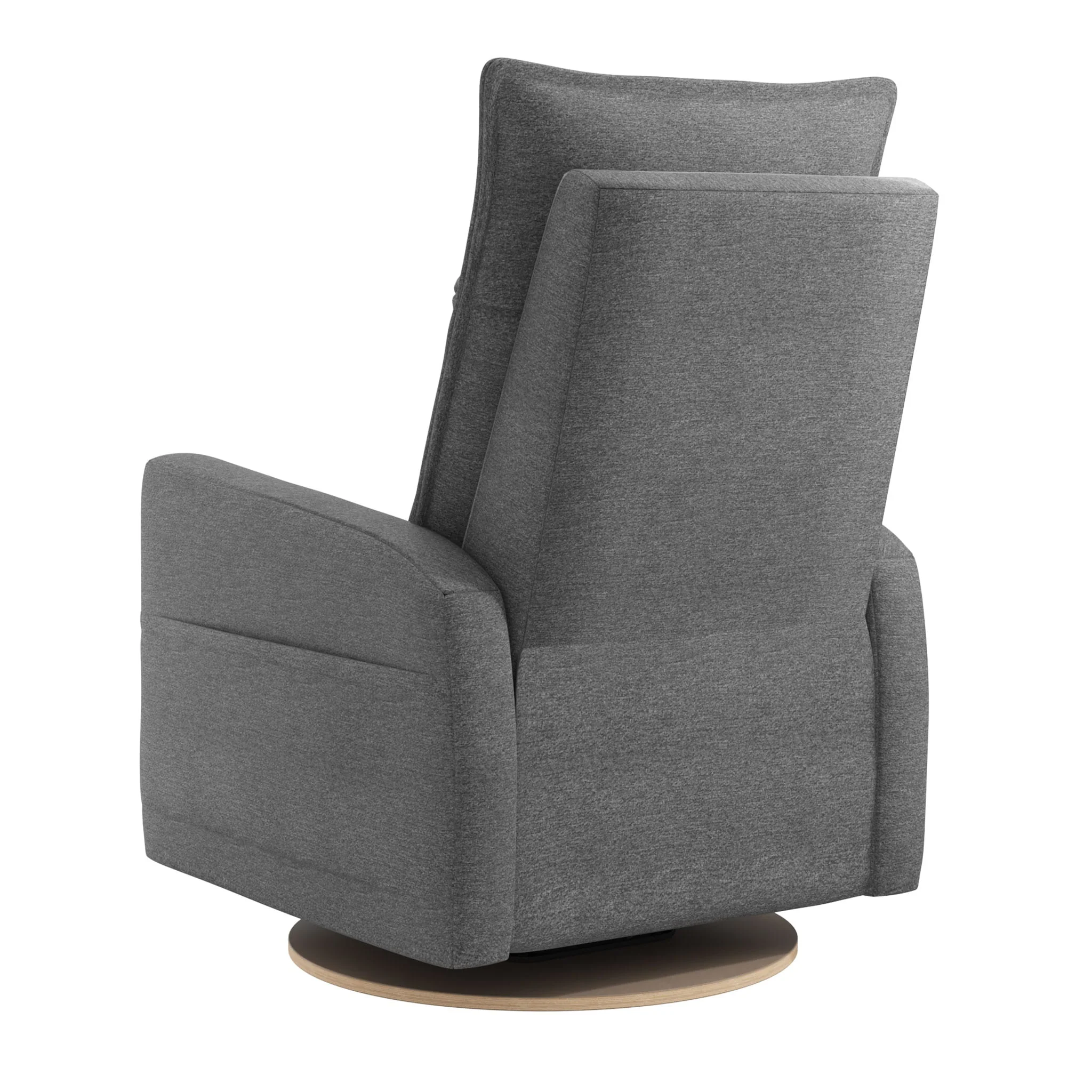 Fauteuil Berçant et Pivotant Arya - Nexus Charcoal - Image 3
