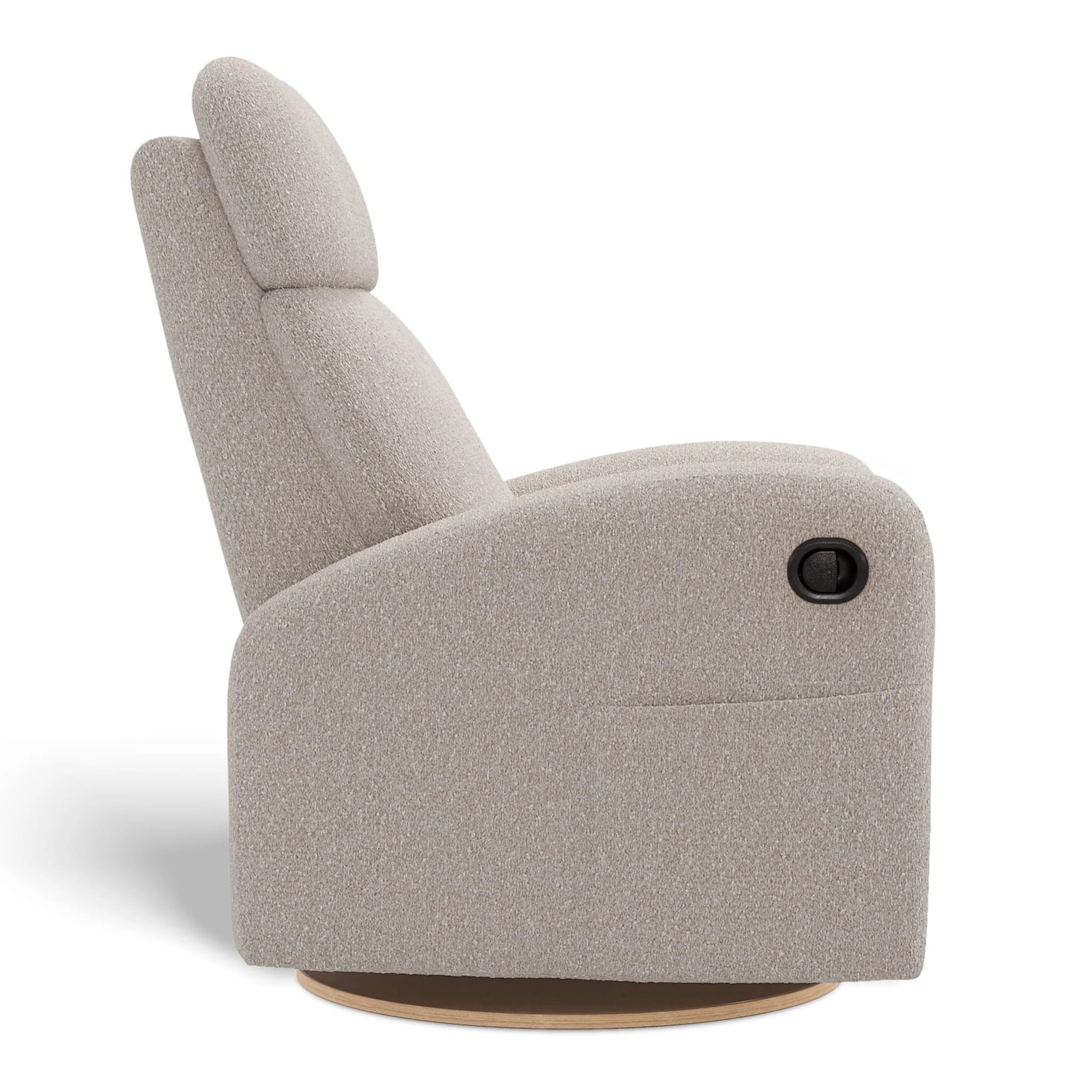 Fauteuil Berçant Inclinable Pivotant Hailey - Beyond Sheep Vanilla - Image 3