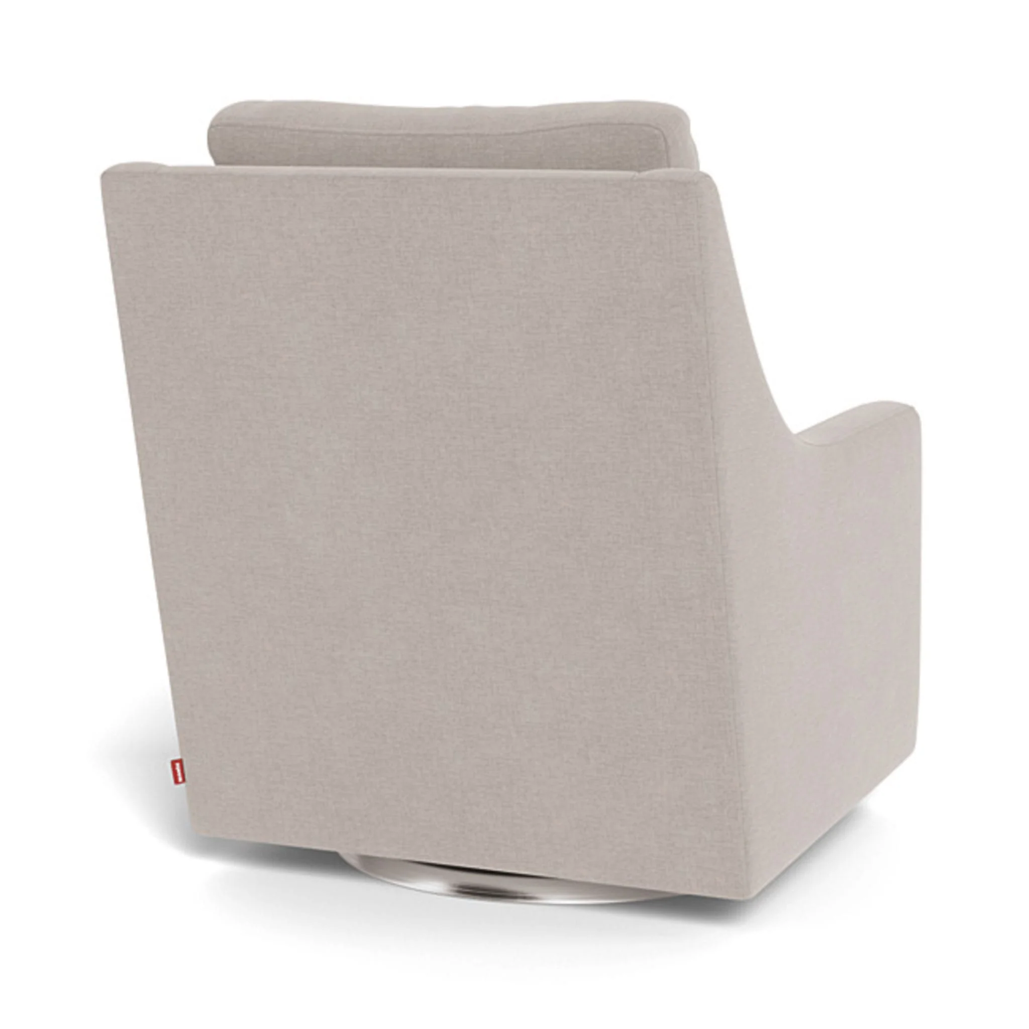 Fauteuil Berçant et Pivotant Vera - Sand / Argent - Image 3