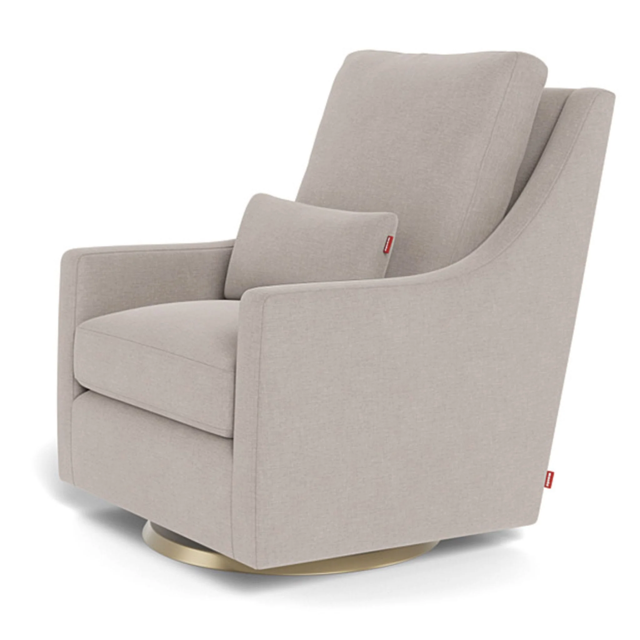Fauteuil Berçant et Pivotant Vera - Sand / Or - Image 5