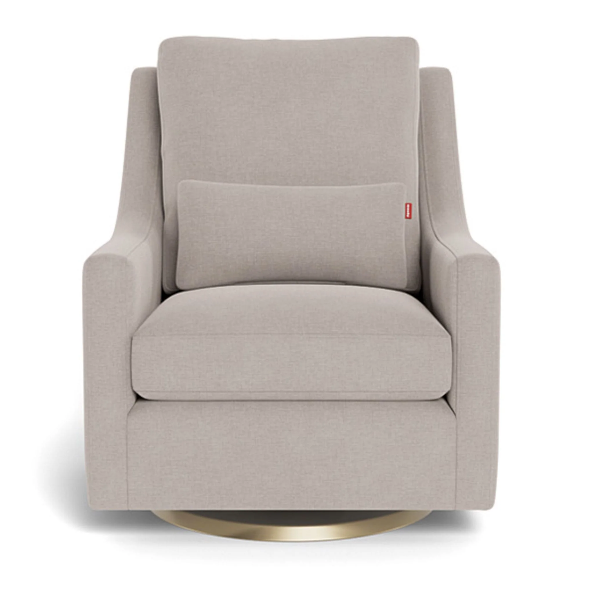 Fauteuil Berçant et Pivotant Vera - Sand / Or - Image 6