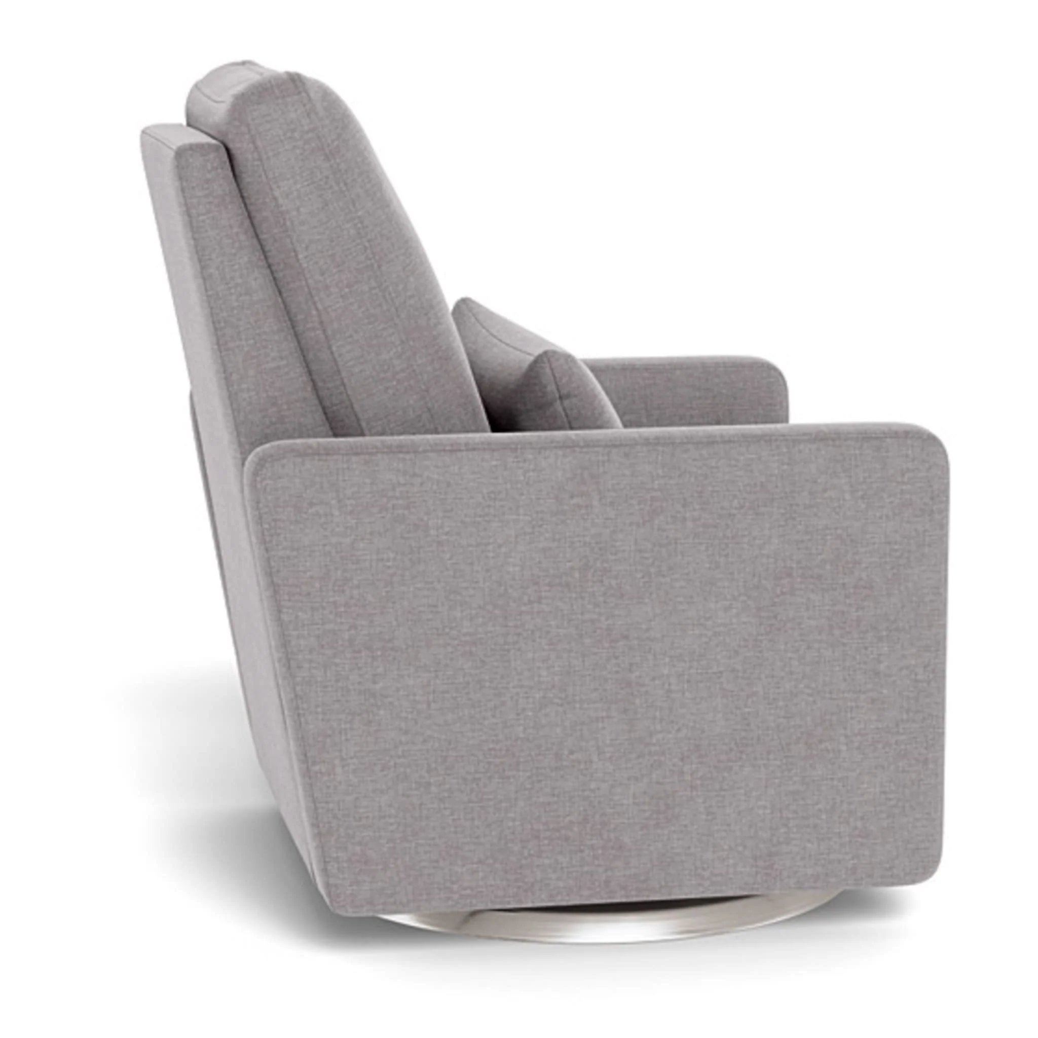 Fauteuil Berçant, Pivotant et Inclinable Matera - Pebble / Argent - Image 2