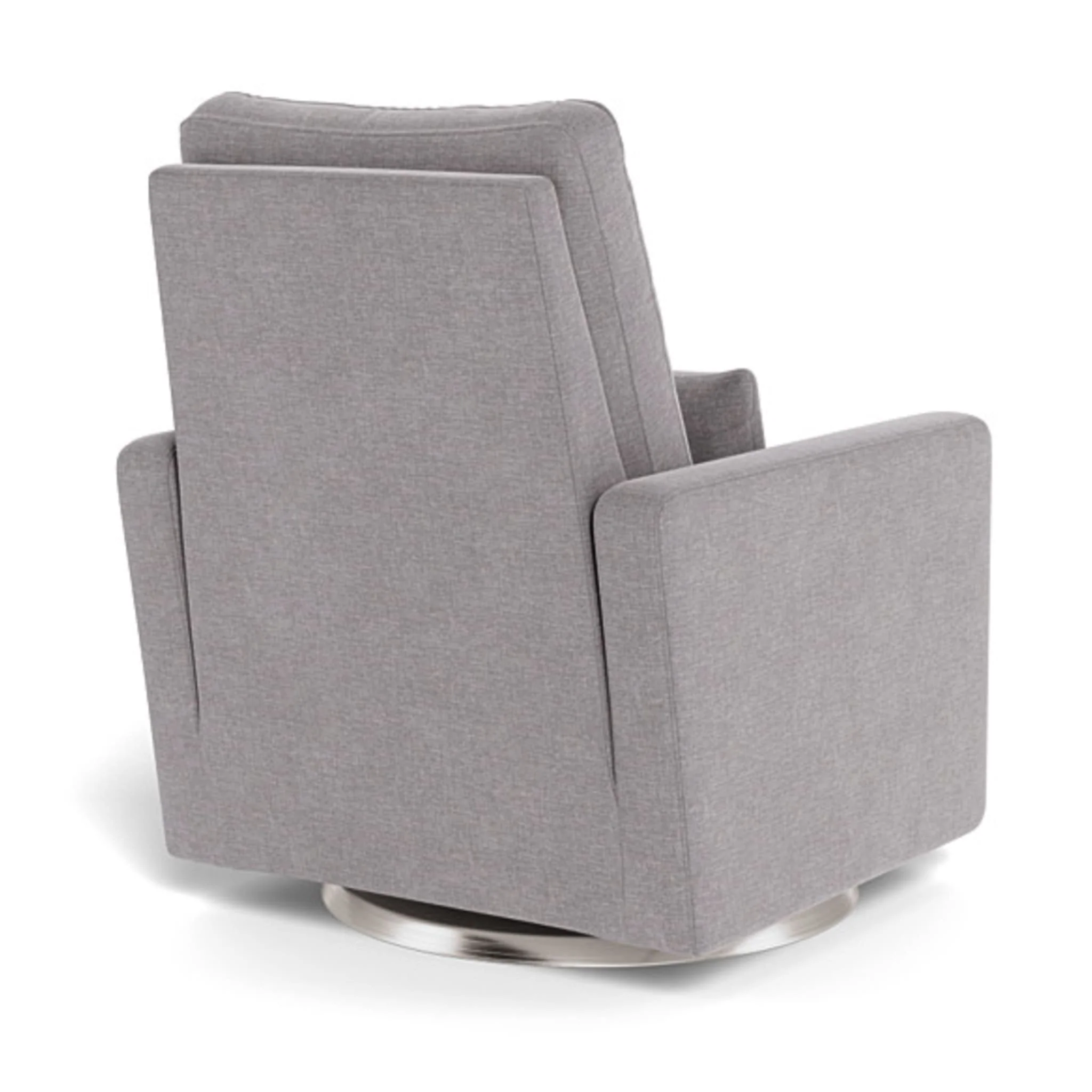 Fauteuil Berçant, Pivotant et Inclinable Matera - Pebble / Argent - Image 4