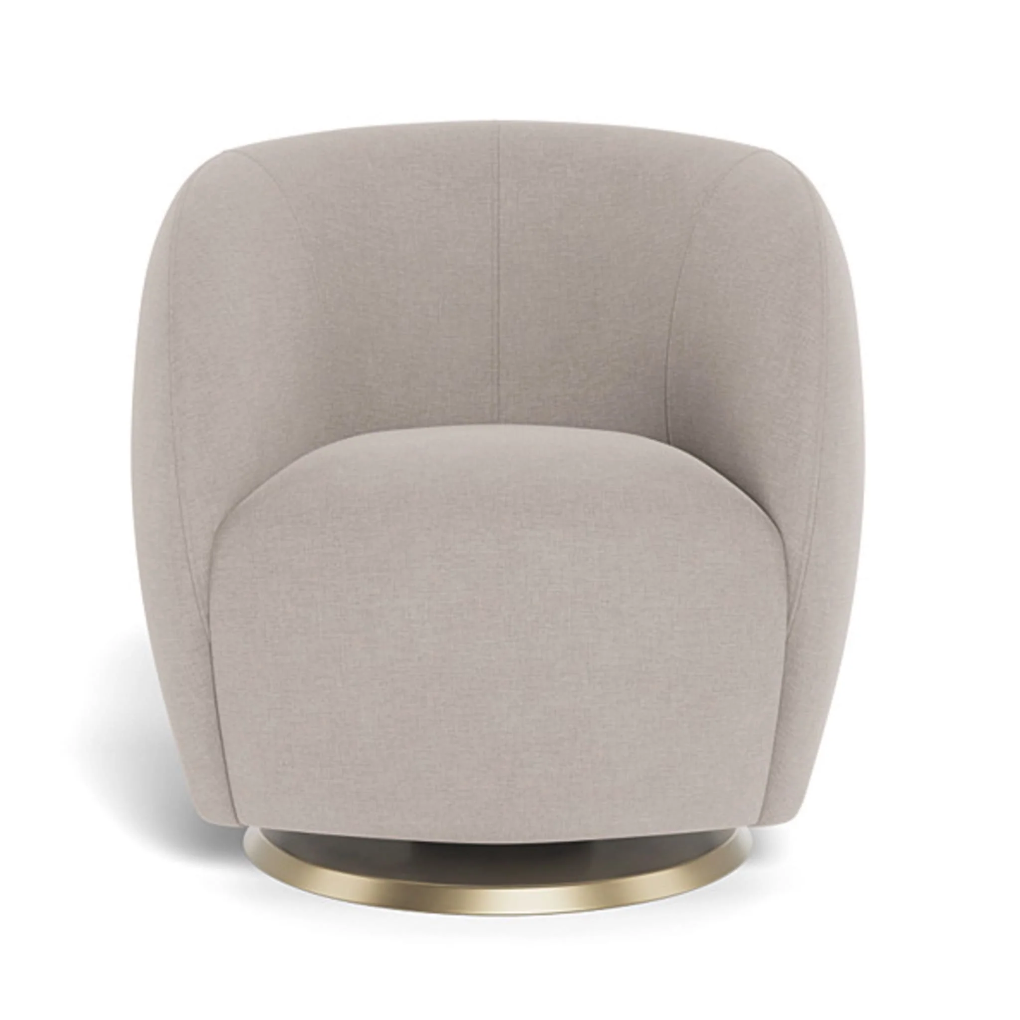 Fauteuil Berçant et Pivotant Gem - Sand / Or - Image 2