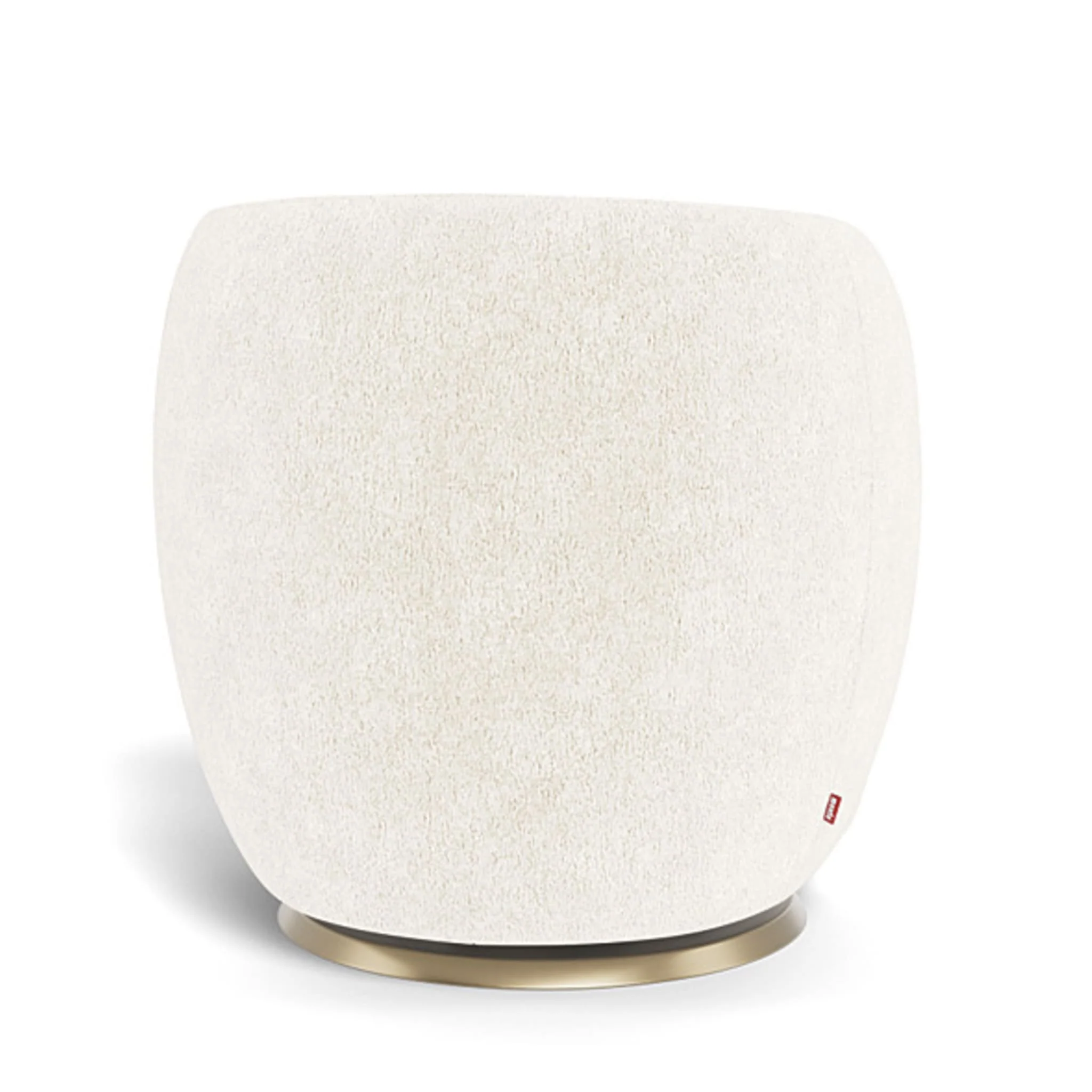 Fauteuil Berçant et Pivotant Gem - Sheepskin / Or - Image 2