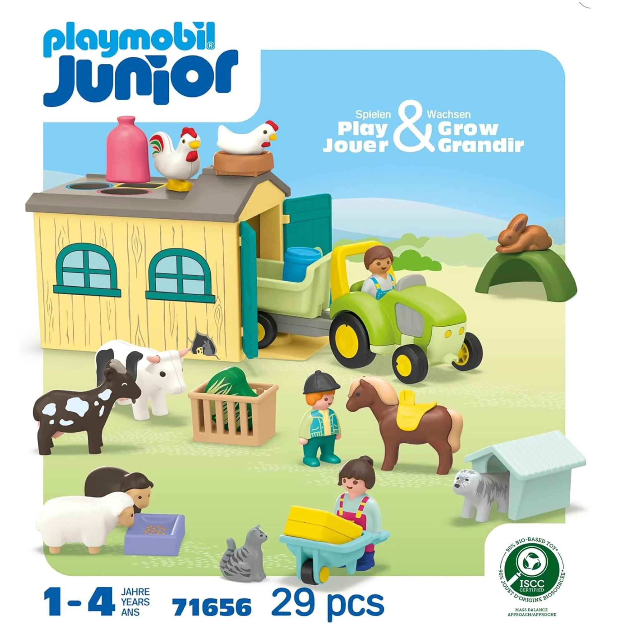 Ferme Avec Tracteur Et Animaux - Image 2
