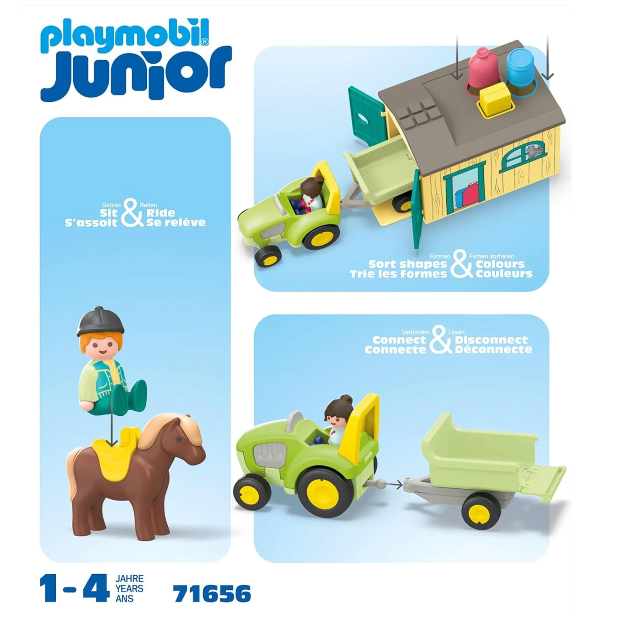 Ferme Avec Tracteur Et Animaux - Image 3