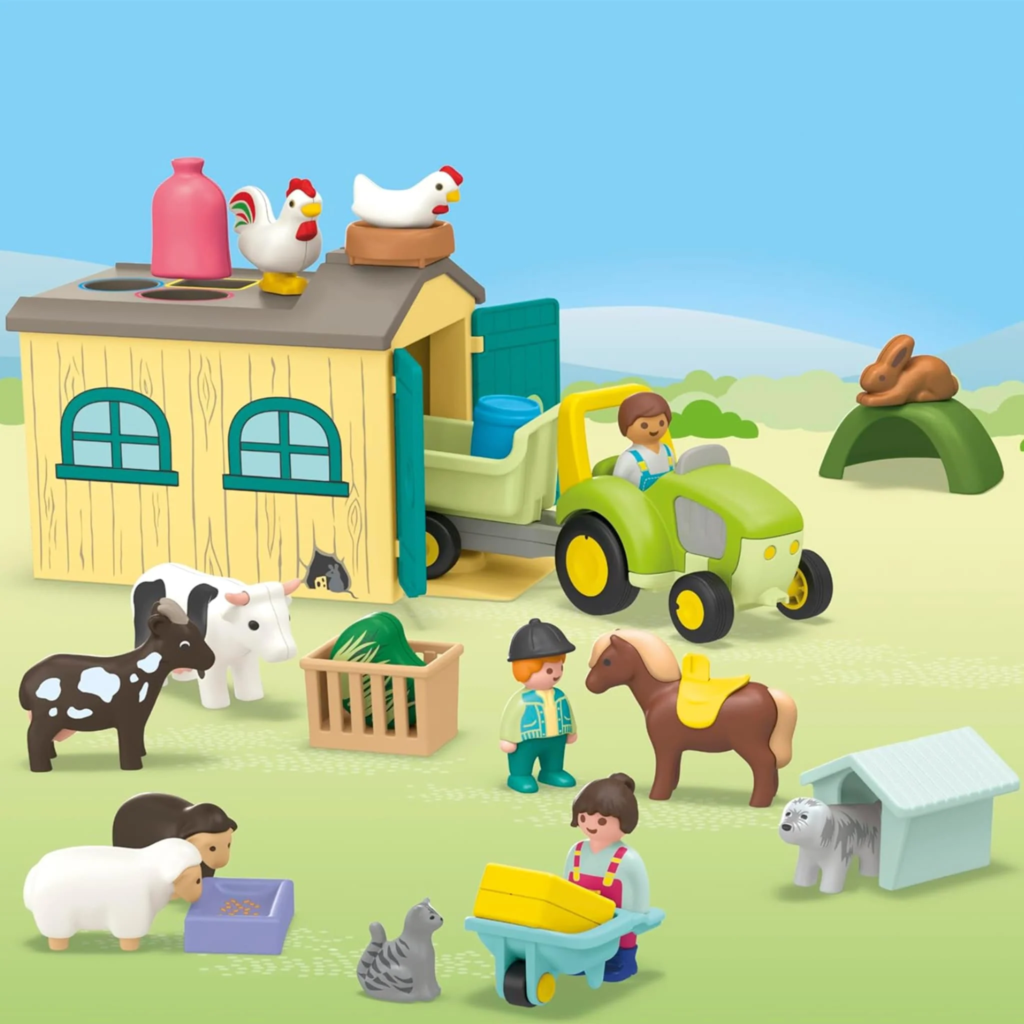 Ferme Avec Tracteur Et Animaux - Image 6