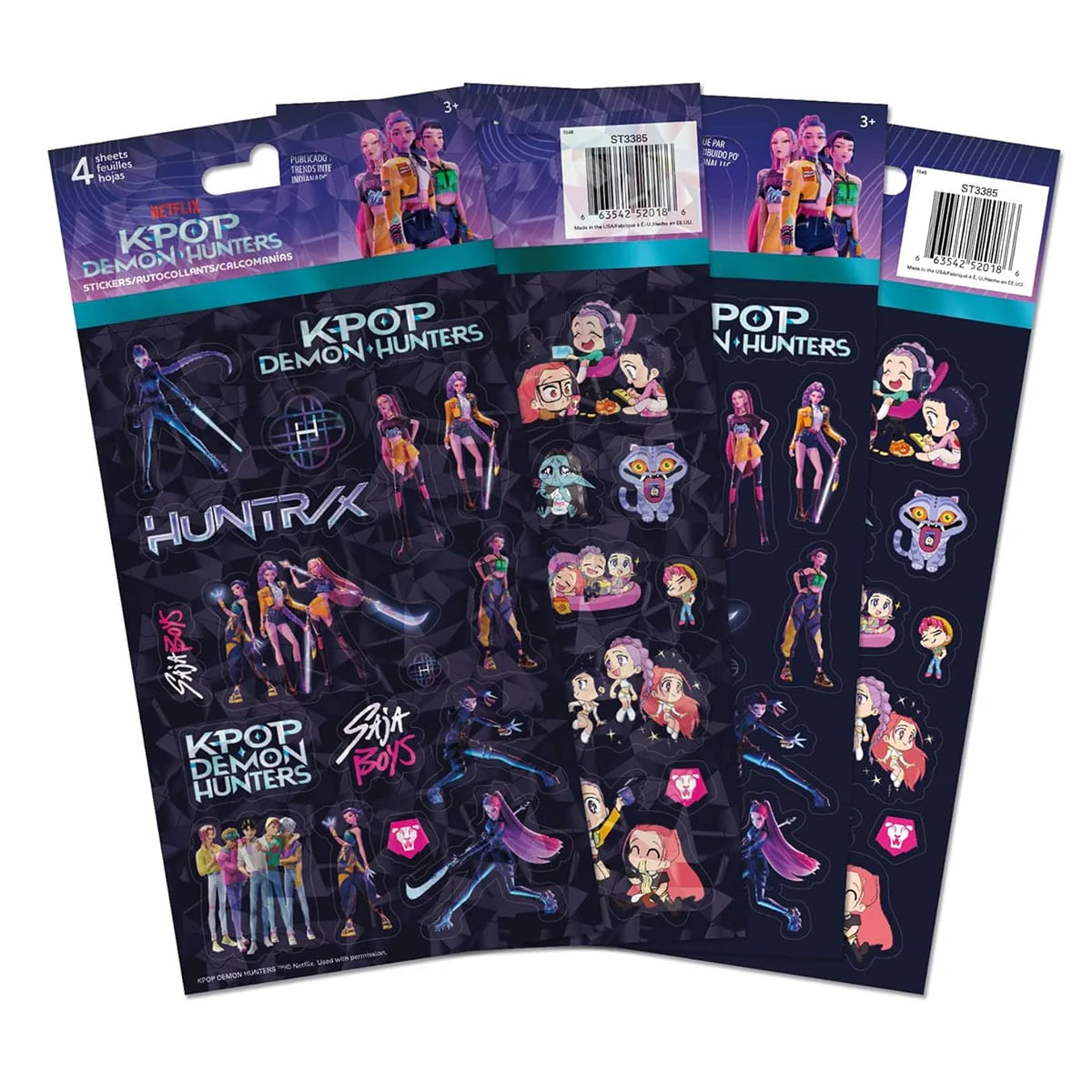 Feuilles (4) Autocollants K-pop