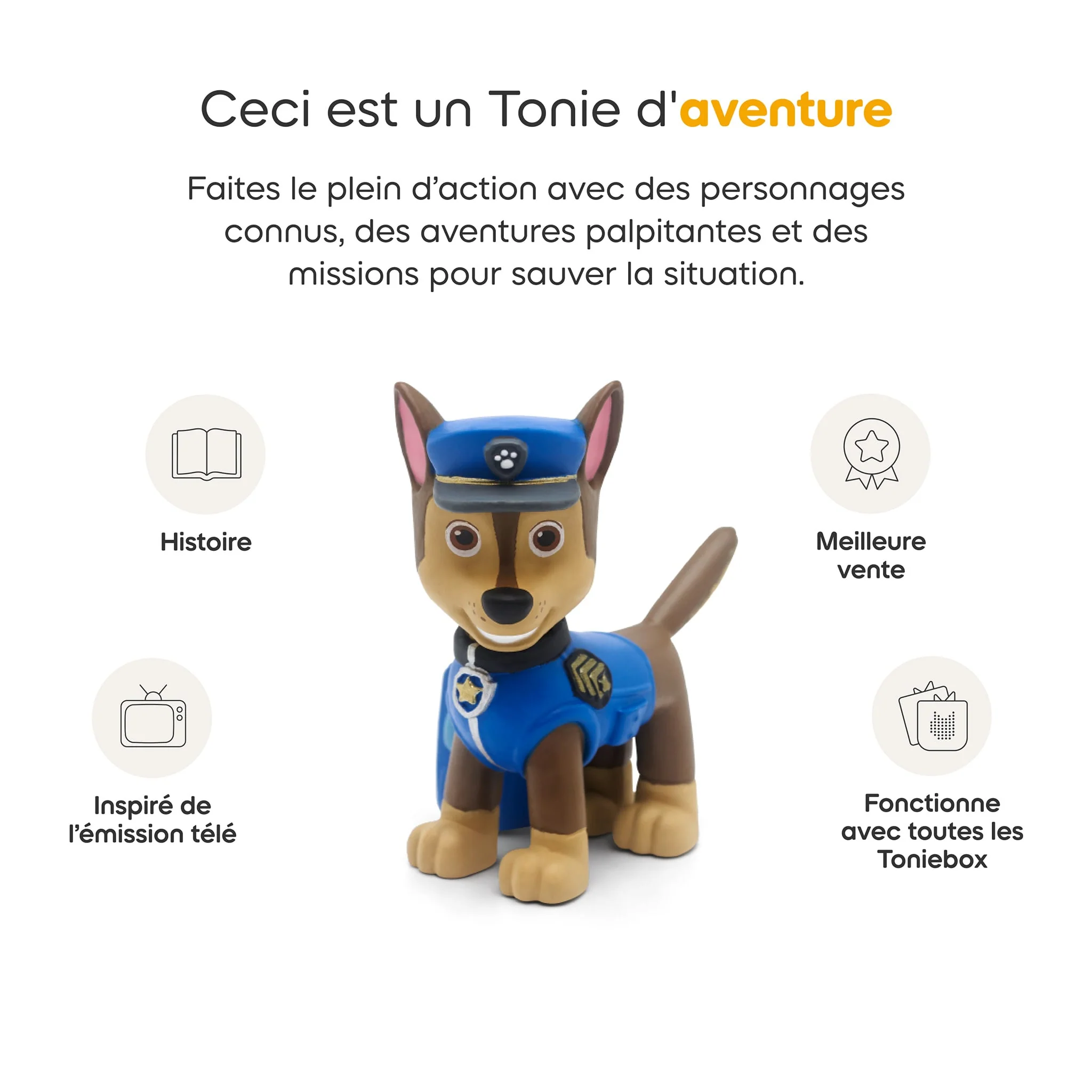 La Pat' Patrouille - Chase Tonie Figurine (Français) - Image 5