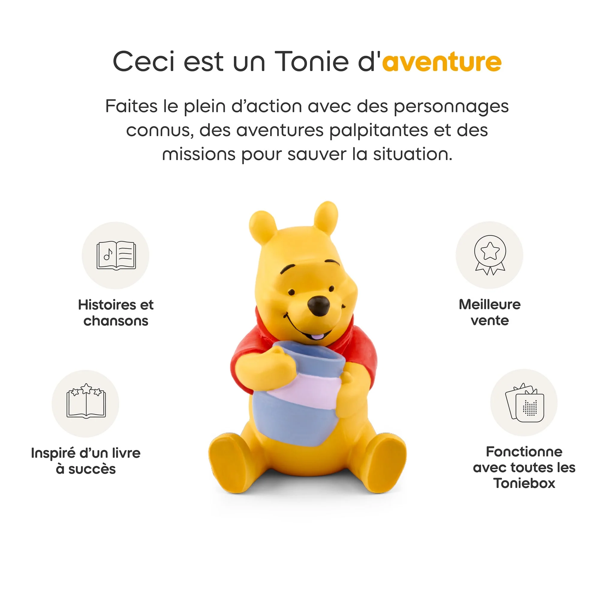 Disney Winnie L'Ourson Tonie Figurine (Français) - Image 4