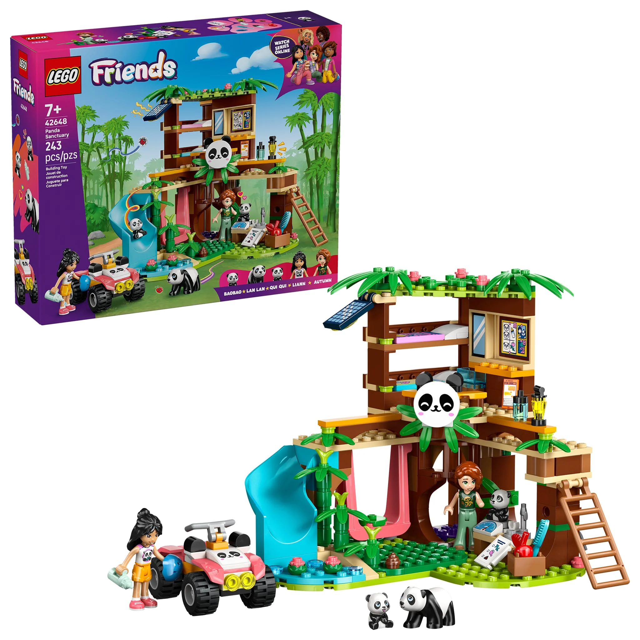 LEGO® Friends Les soins animaliers au sanctuaire des pandas