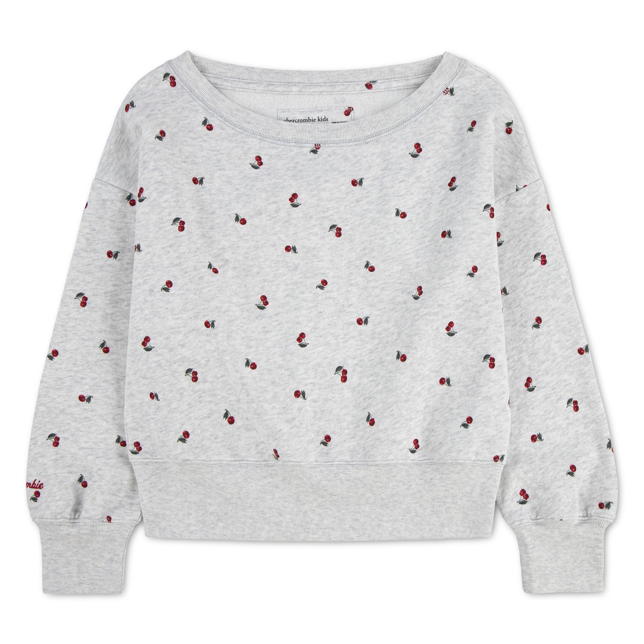 Gilet Ouaté Imprimée Cerise 5-18ans