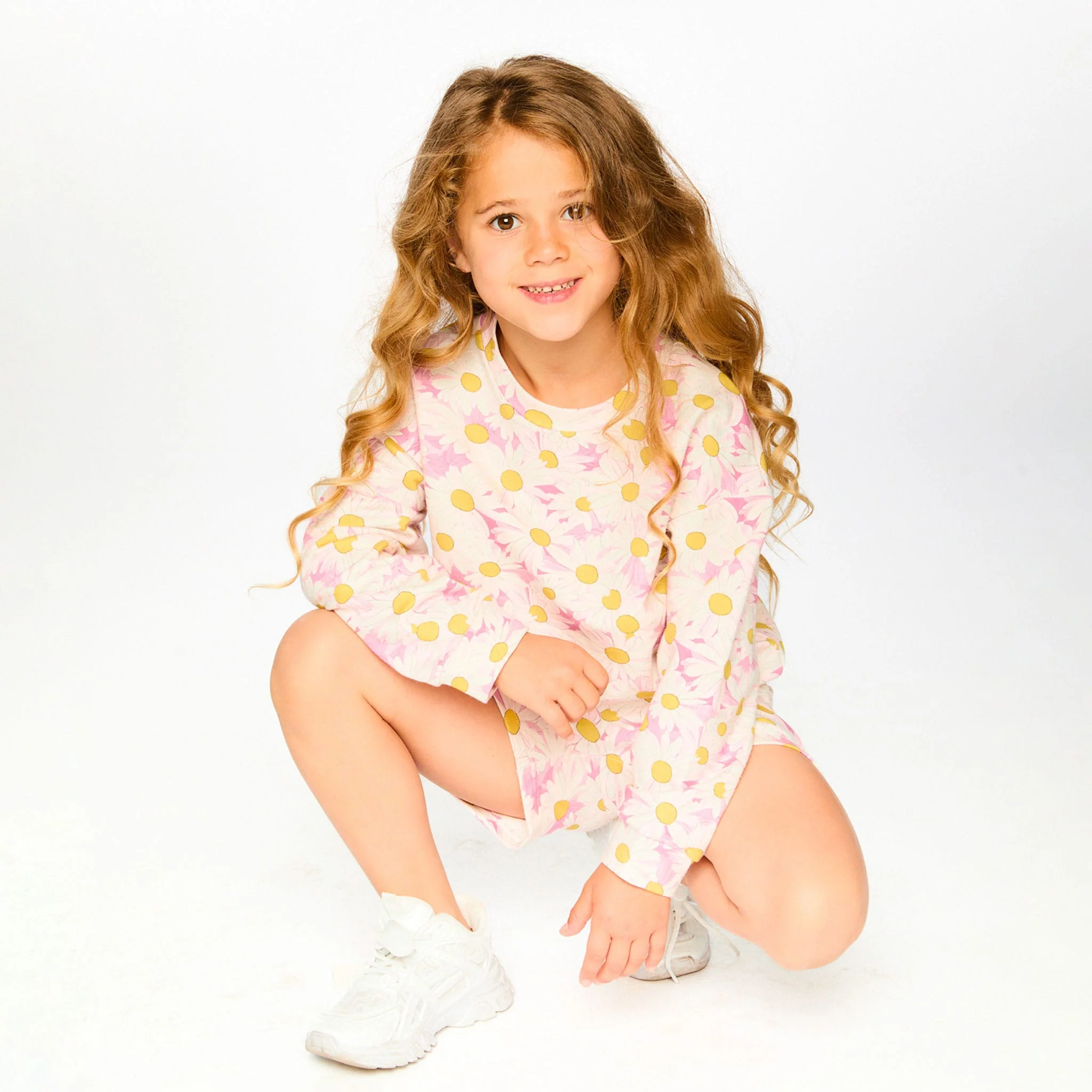 Gilet Ouaté Marguerites 3-6ans - Image 2