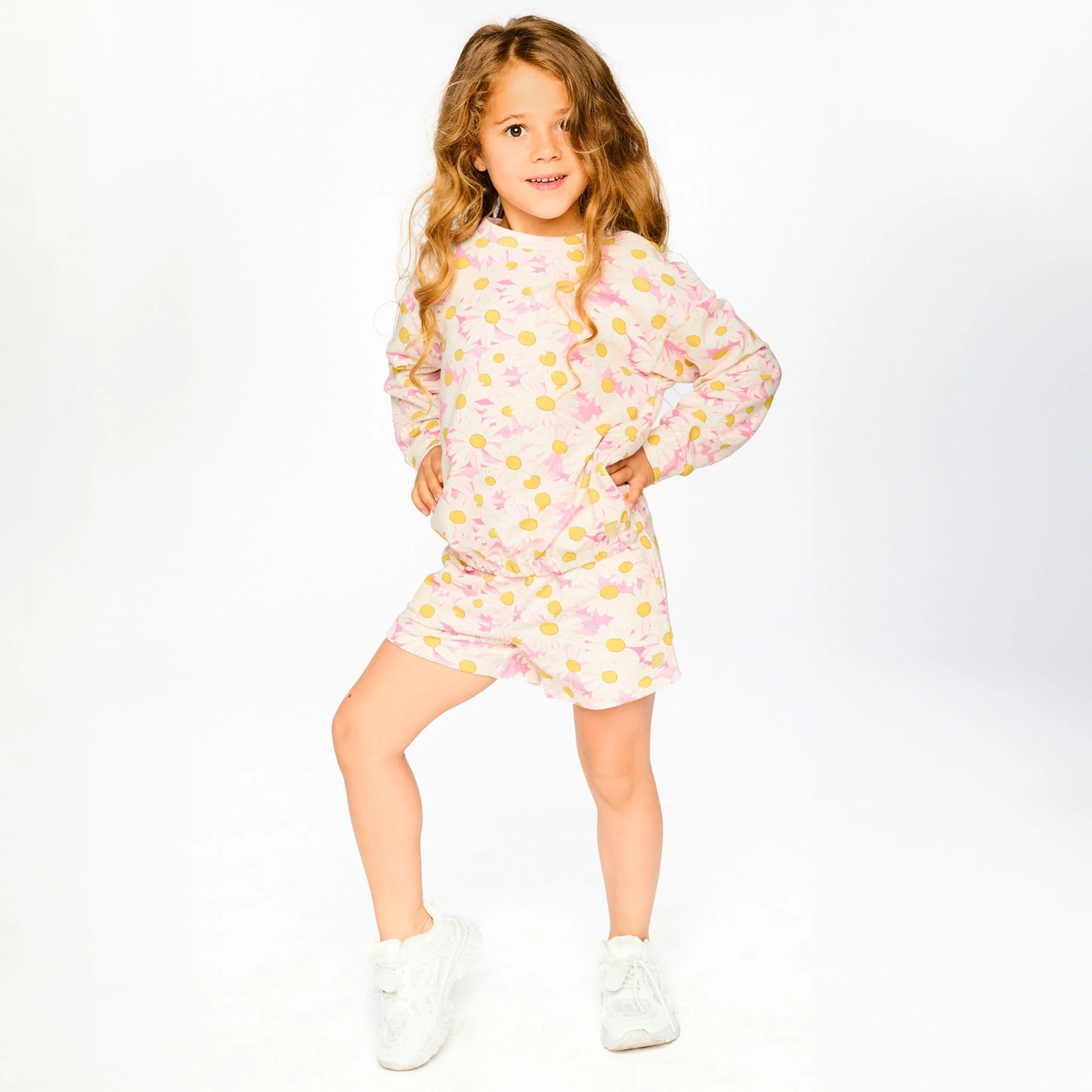 Gilet Ouaté Marguerites 3-6ans - Image 3