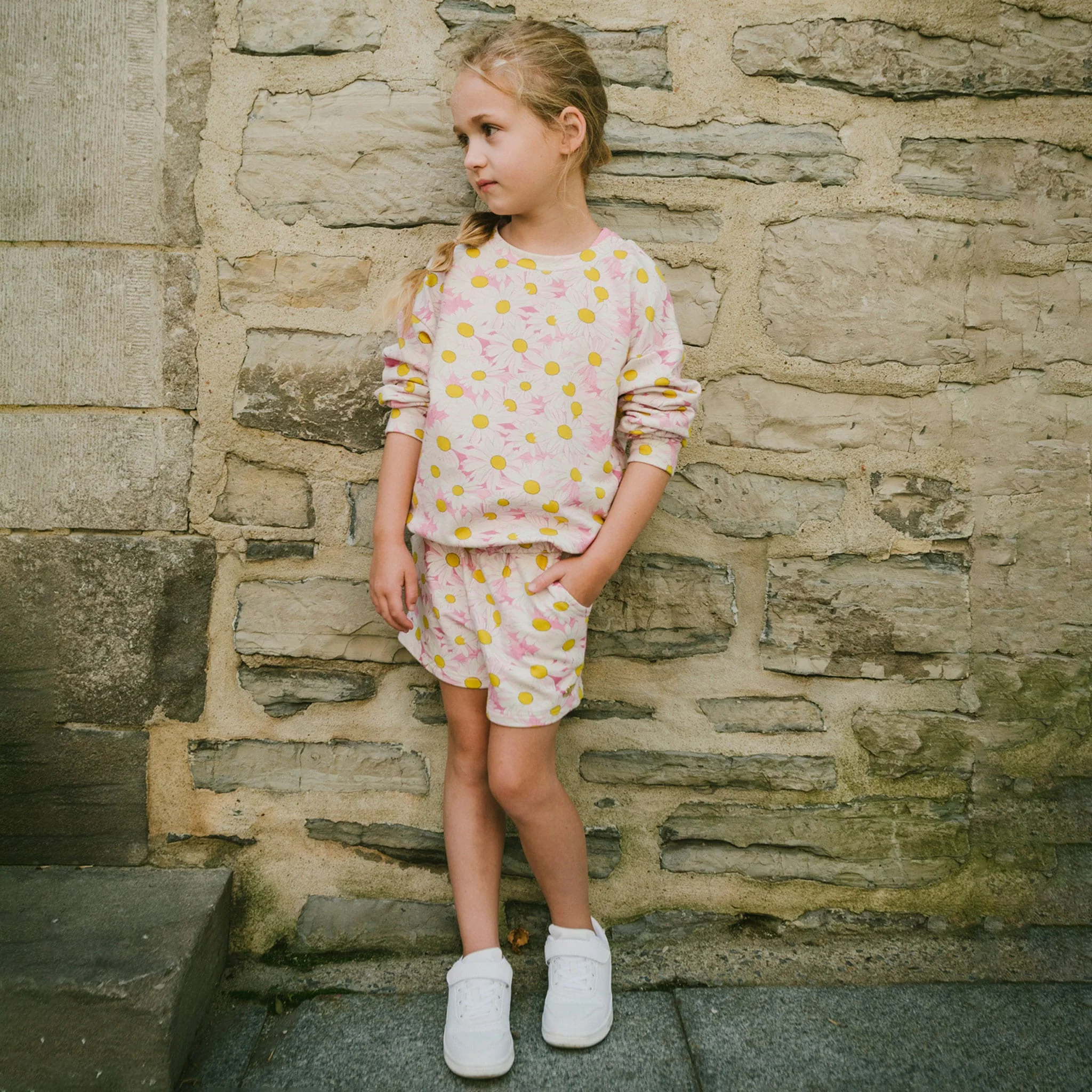 Gilet Ouaté Marguerites 3-6ans - Image 5