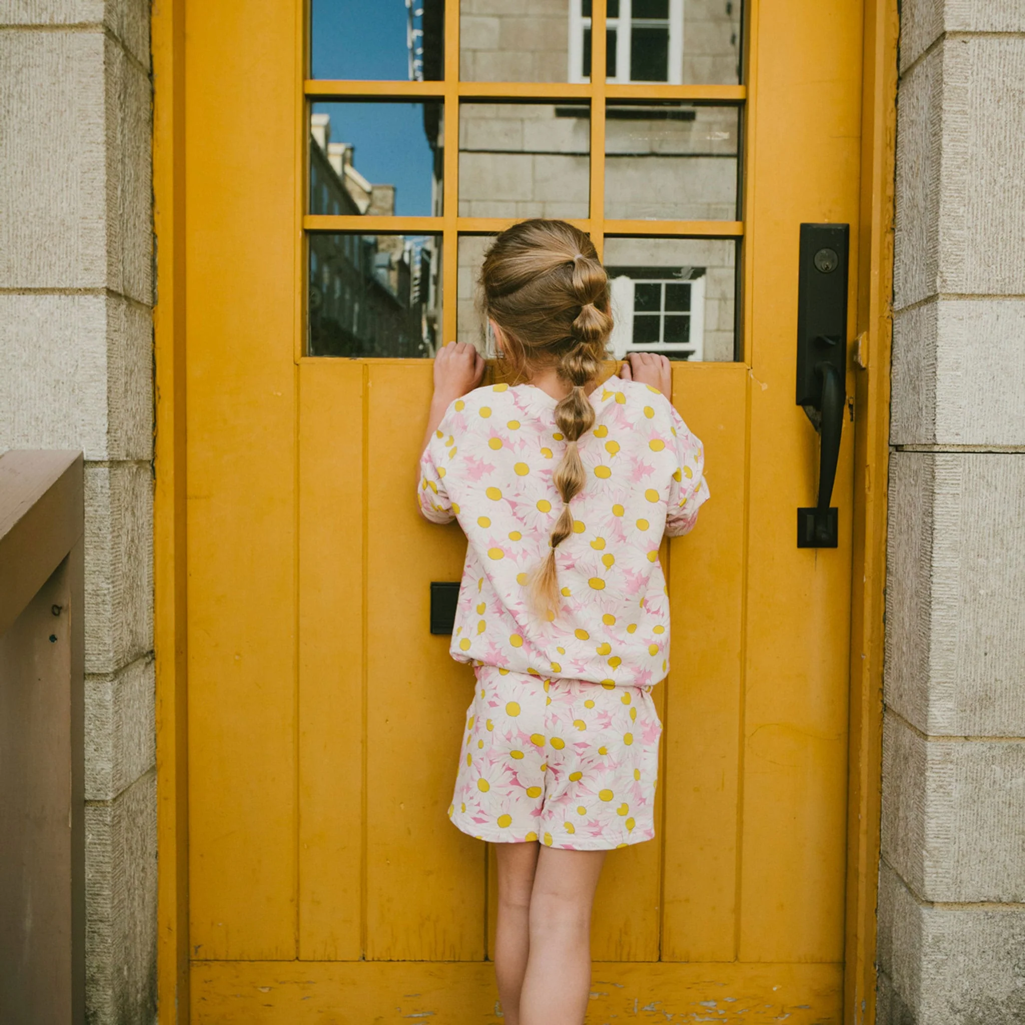 Gilet Ouaté Marguerites 3-6ans - Image 6